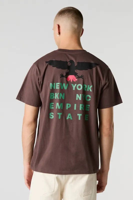New York Empire State Graphic T-Shirt sold by Charlotte Russe