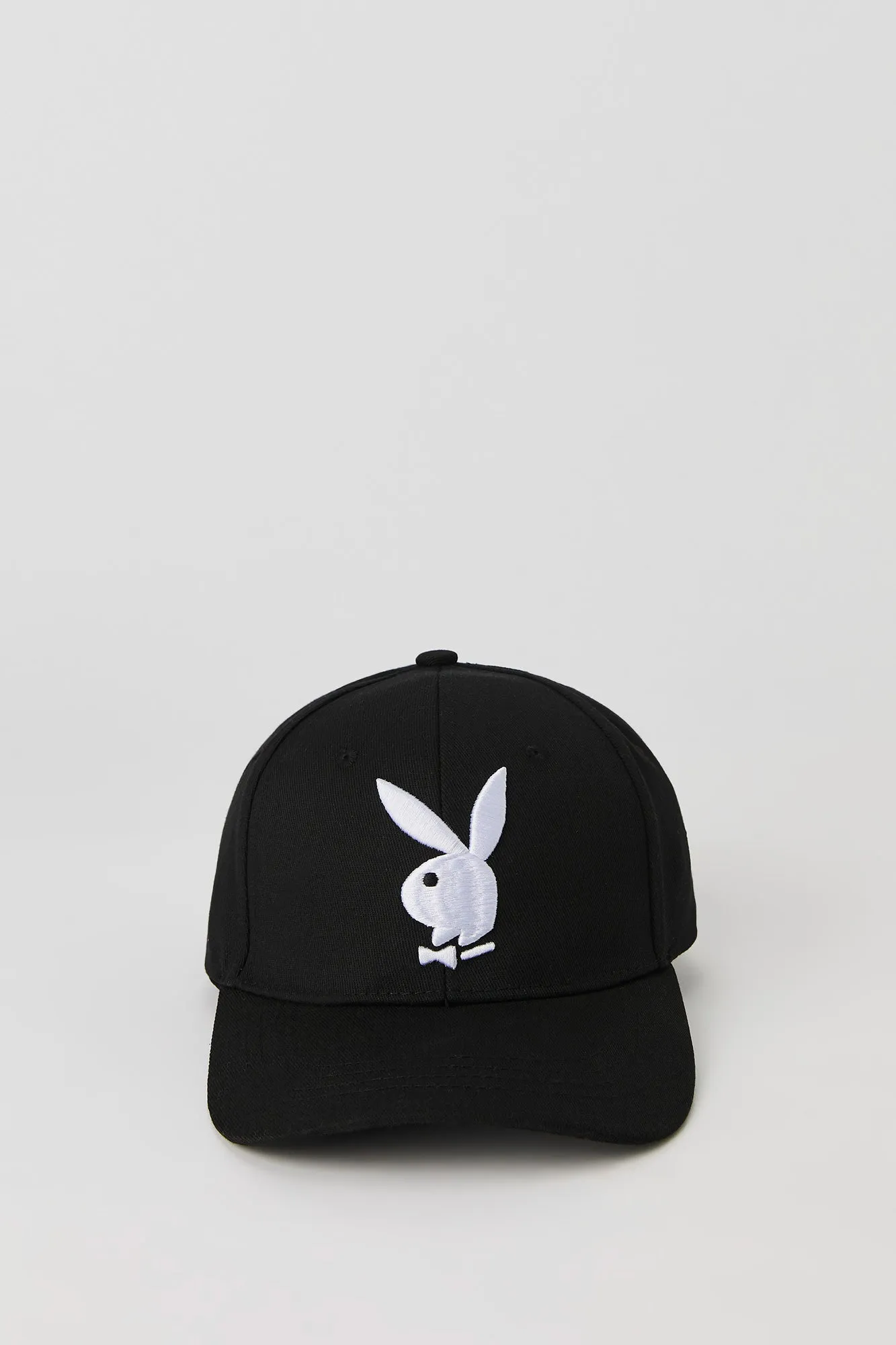 Playboy Bunny Embroidered Baseball Hat sold by Charlotte Russe product image thumbnail 4