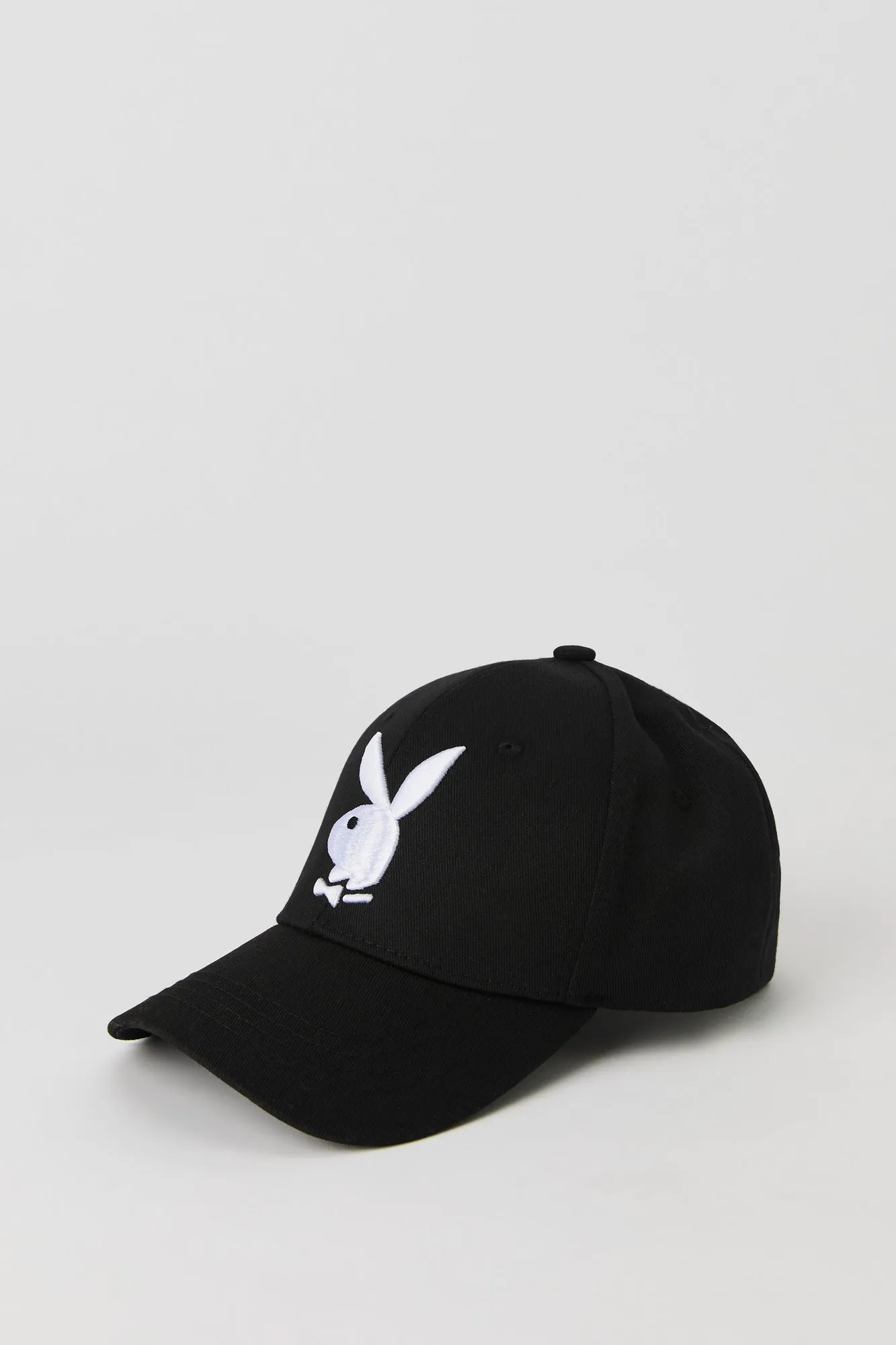 Playboy Bunny Embroidered Baseball Hat sold by Charlotte Russe product image thumbnail 5