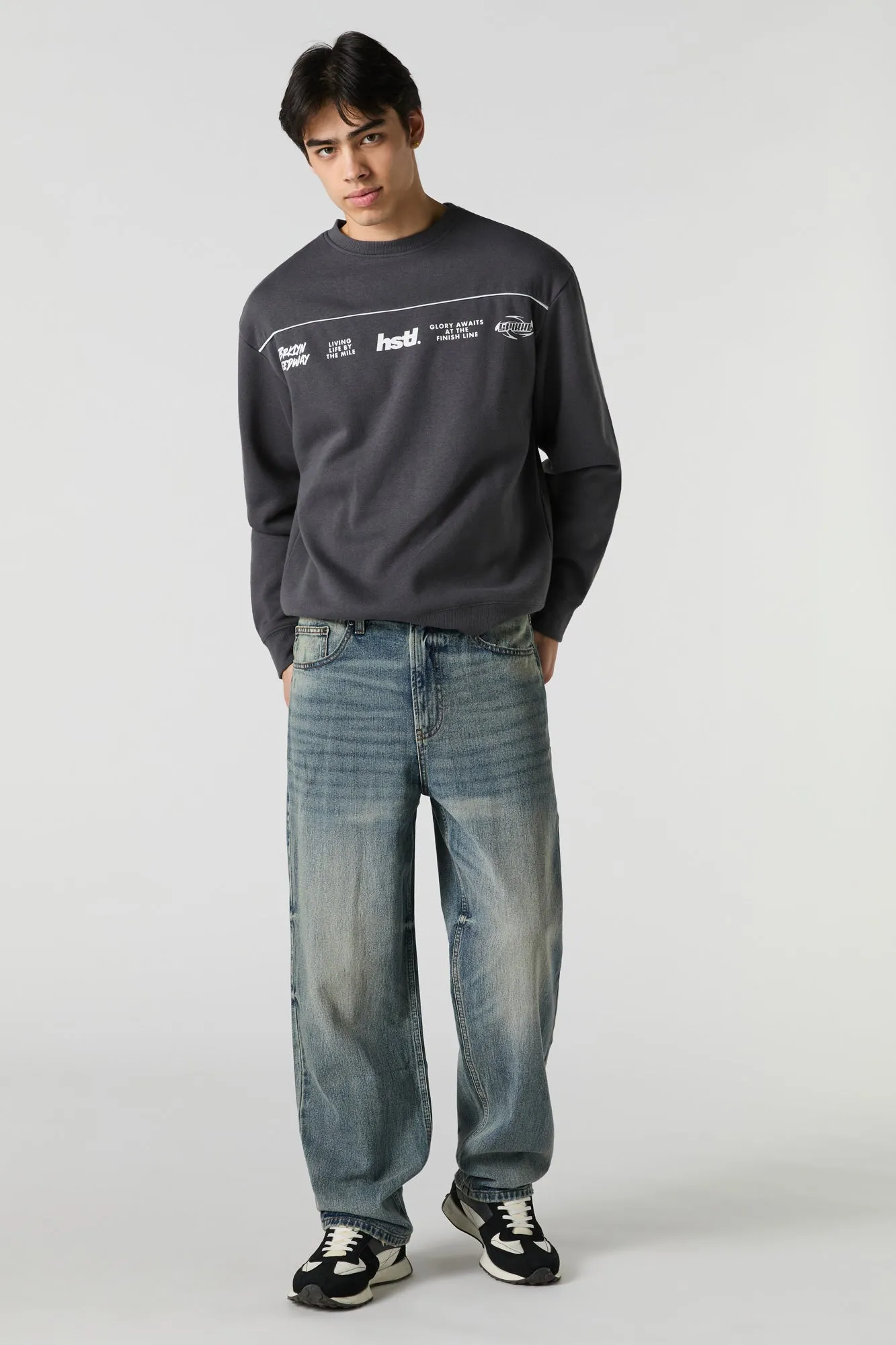 Baggy Jean sold by Charlotte Russe product image thumbnail 2