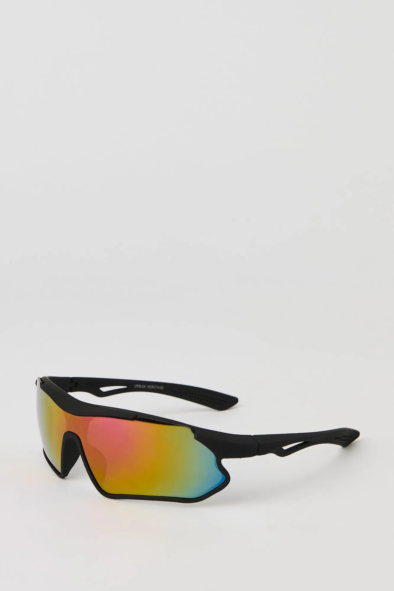 Soft Touch Sporty Shield Sunglasses sold by Charlotte Russe product image thumbnail 5