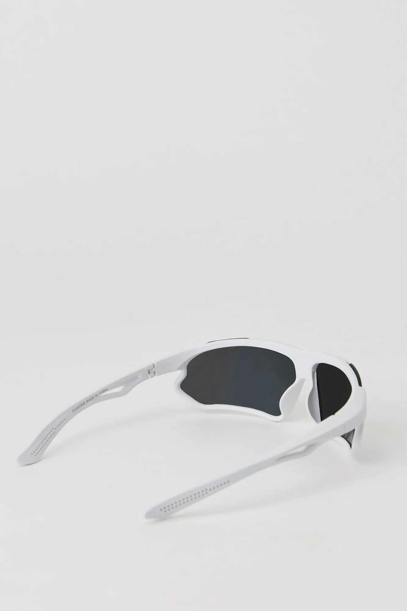Soft Touch Sporty Shield Sunglasses sold by Charlotte Russe product image thumbnail 3