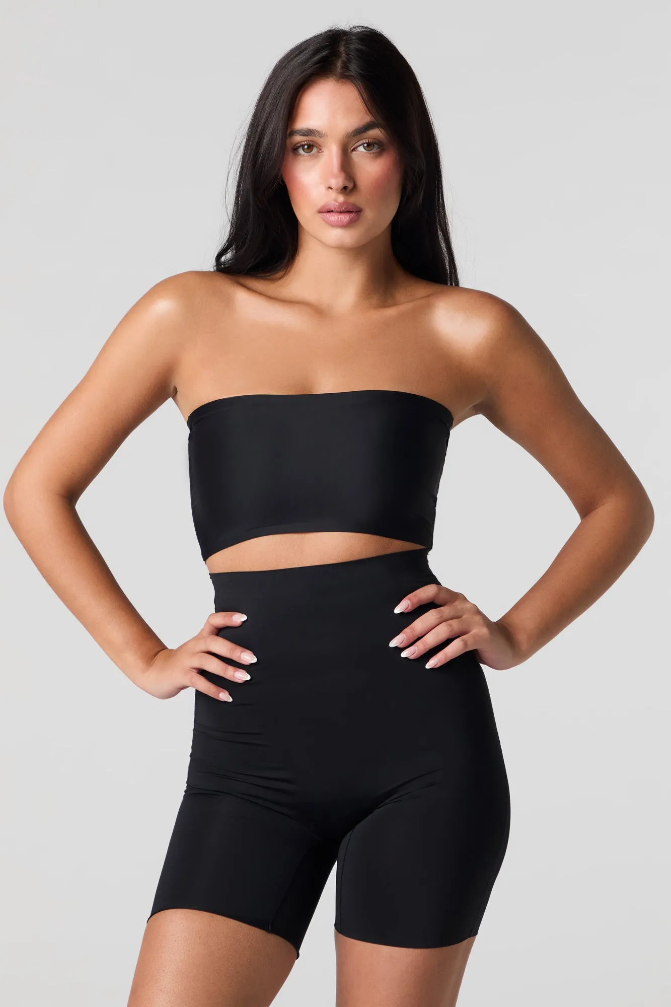 No Show High Rise Short Shapewear sold by Charlotte Russe product image thumbnail 4