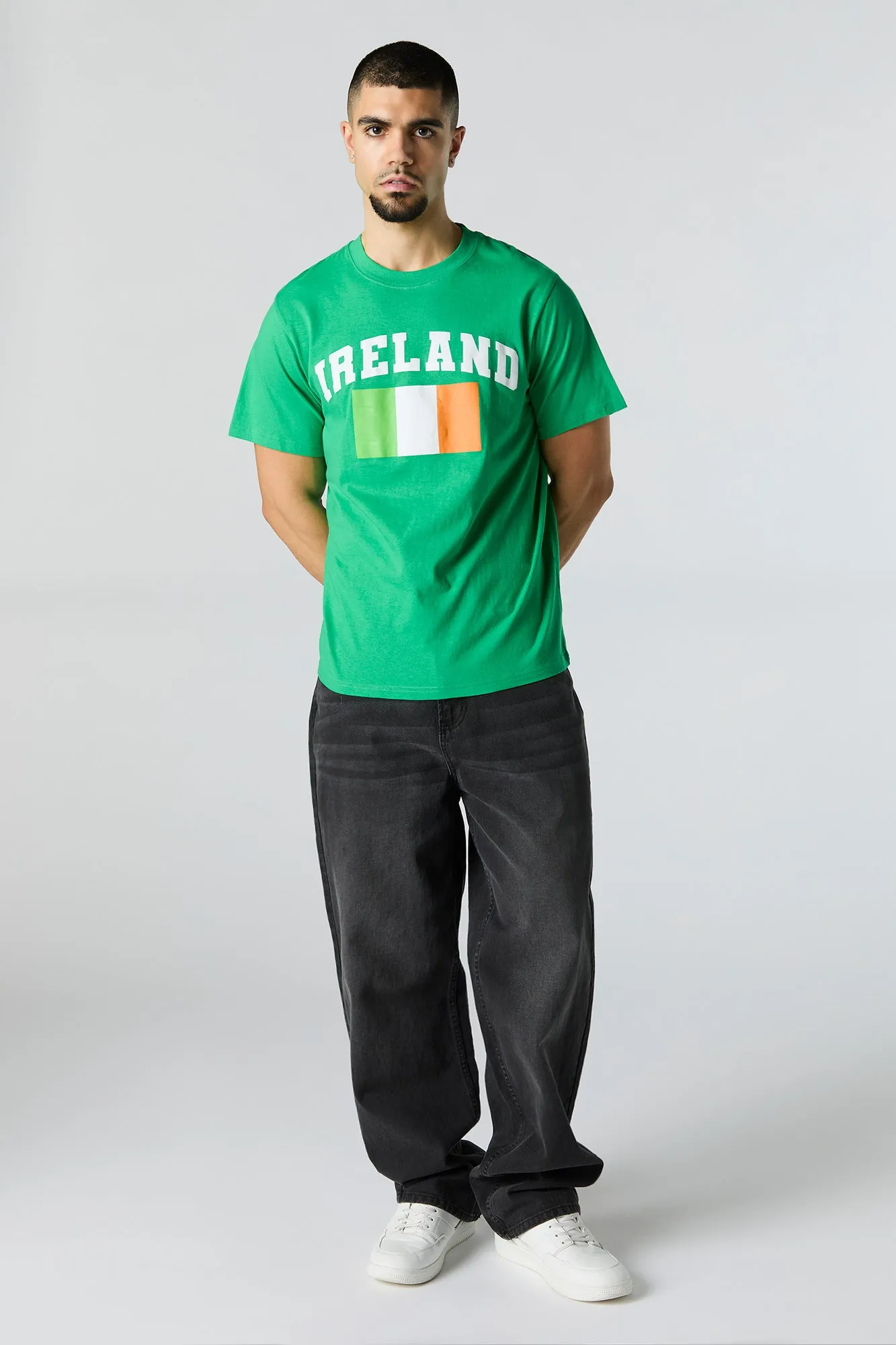 Ireland Graphic St Patrick's Day T-Shirt sold by Charlotte Russe product image thumbnail 3