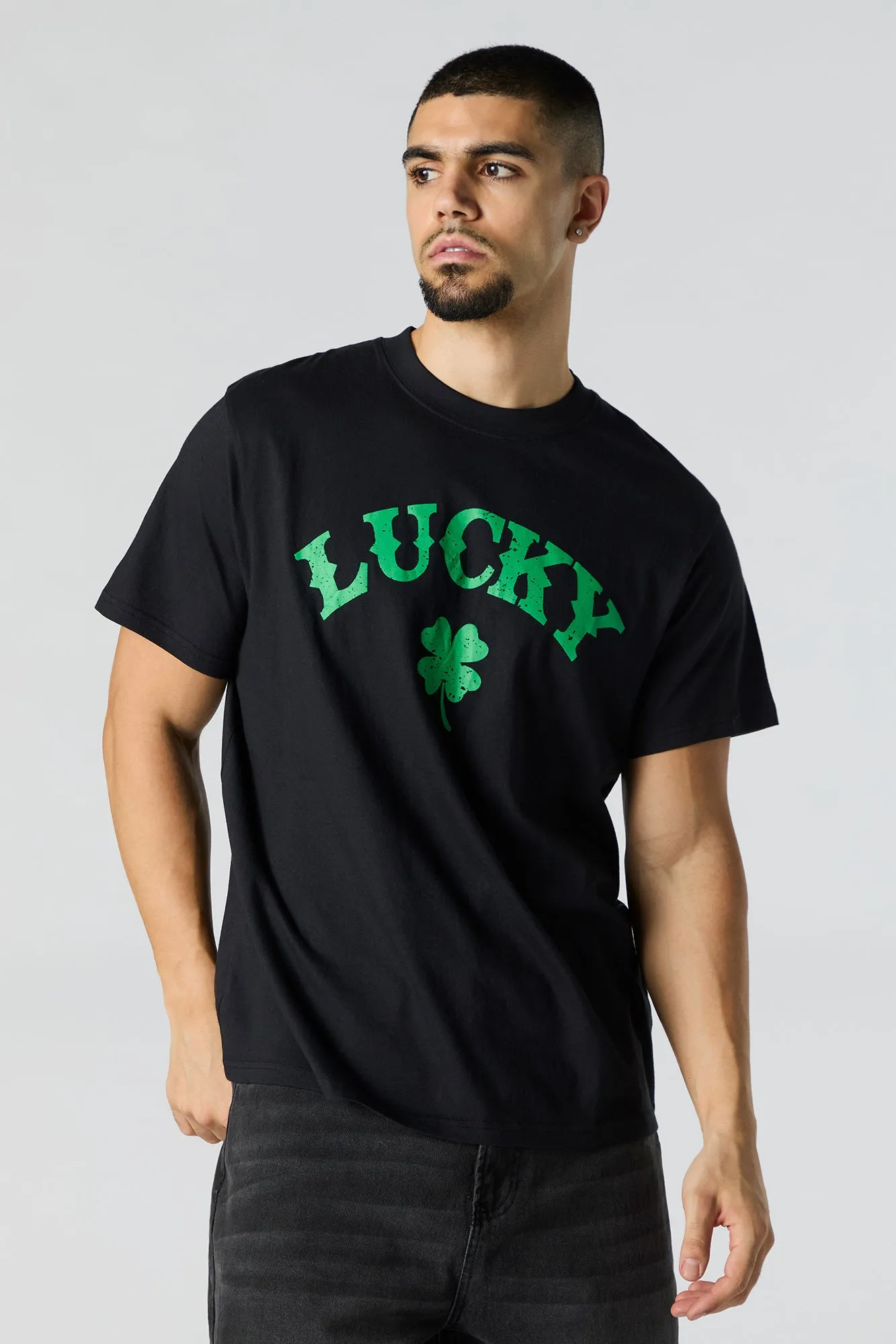 Lucky Graphic St Patrick's Day T-Shirt sold by Charlotte Russe