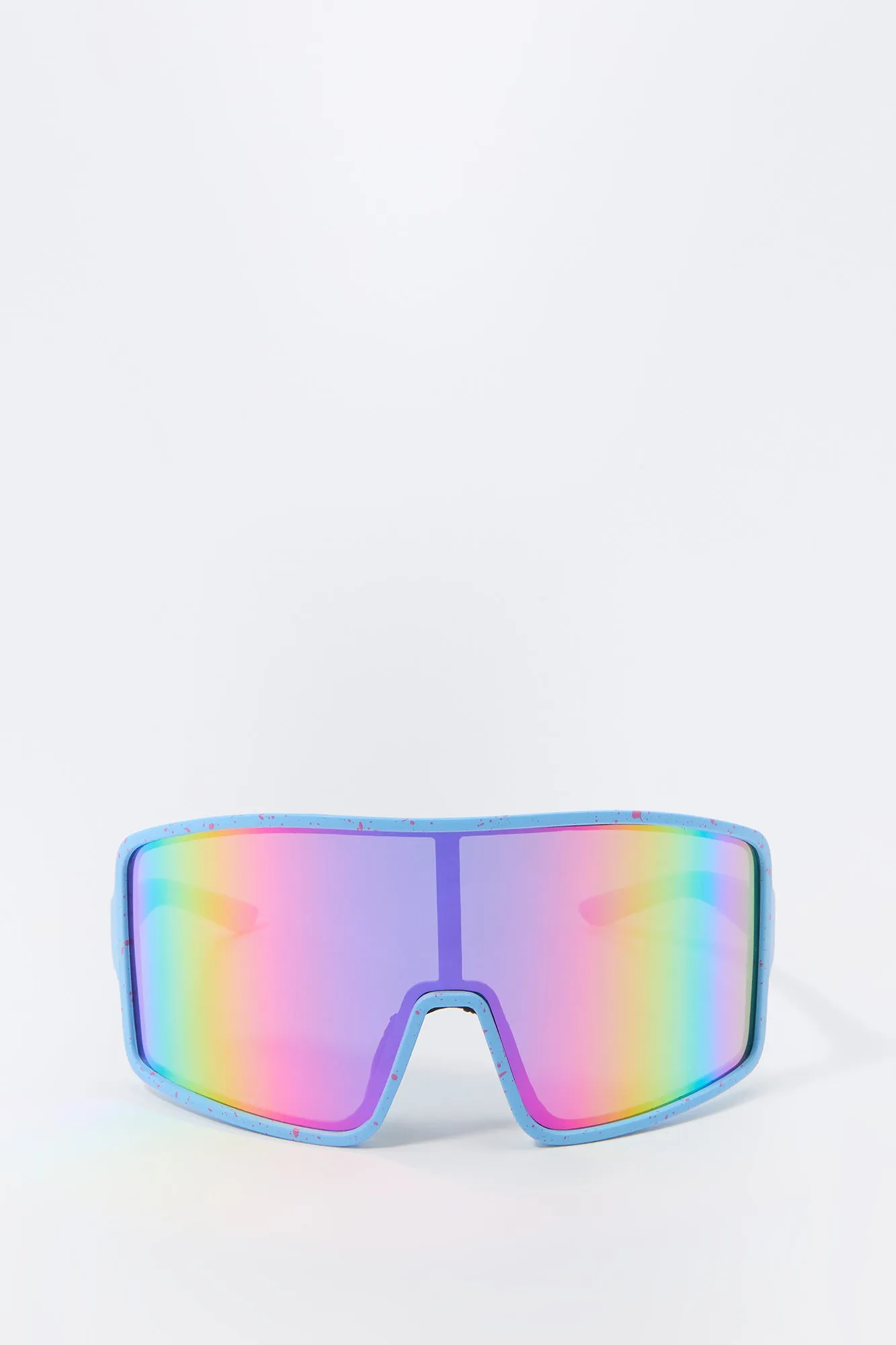 Oversized Sport Shield Sunglasses sold by Charlotte Russe