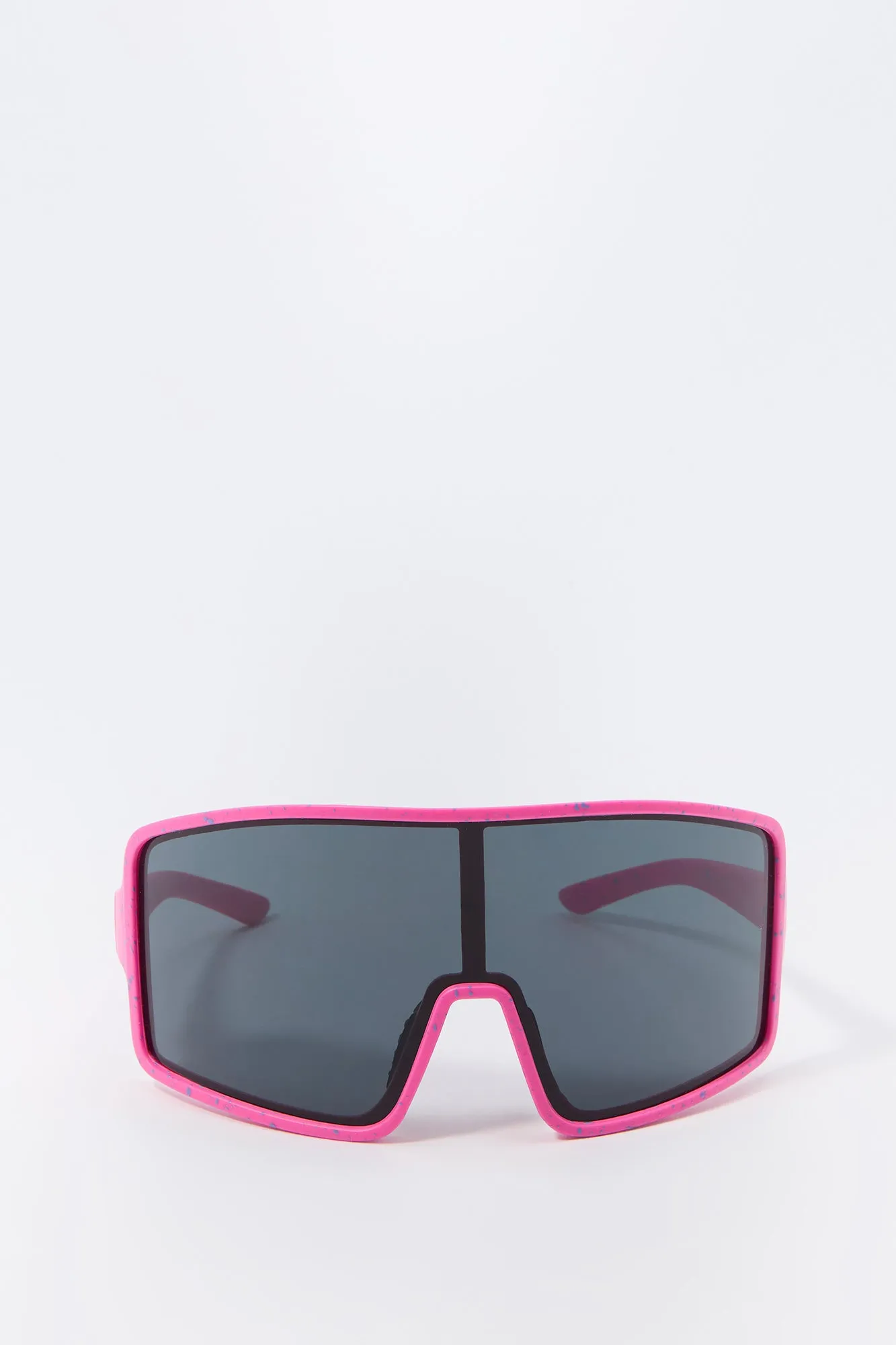 Oversized Sport Shield Sunglasses sold by Charlotte Russe product image thumbnail 4