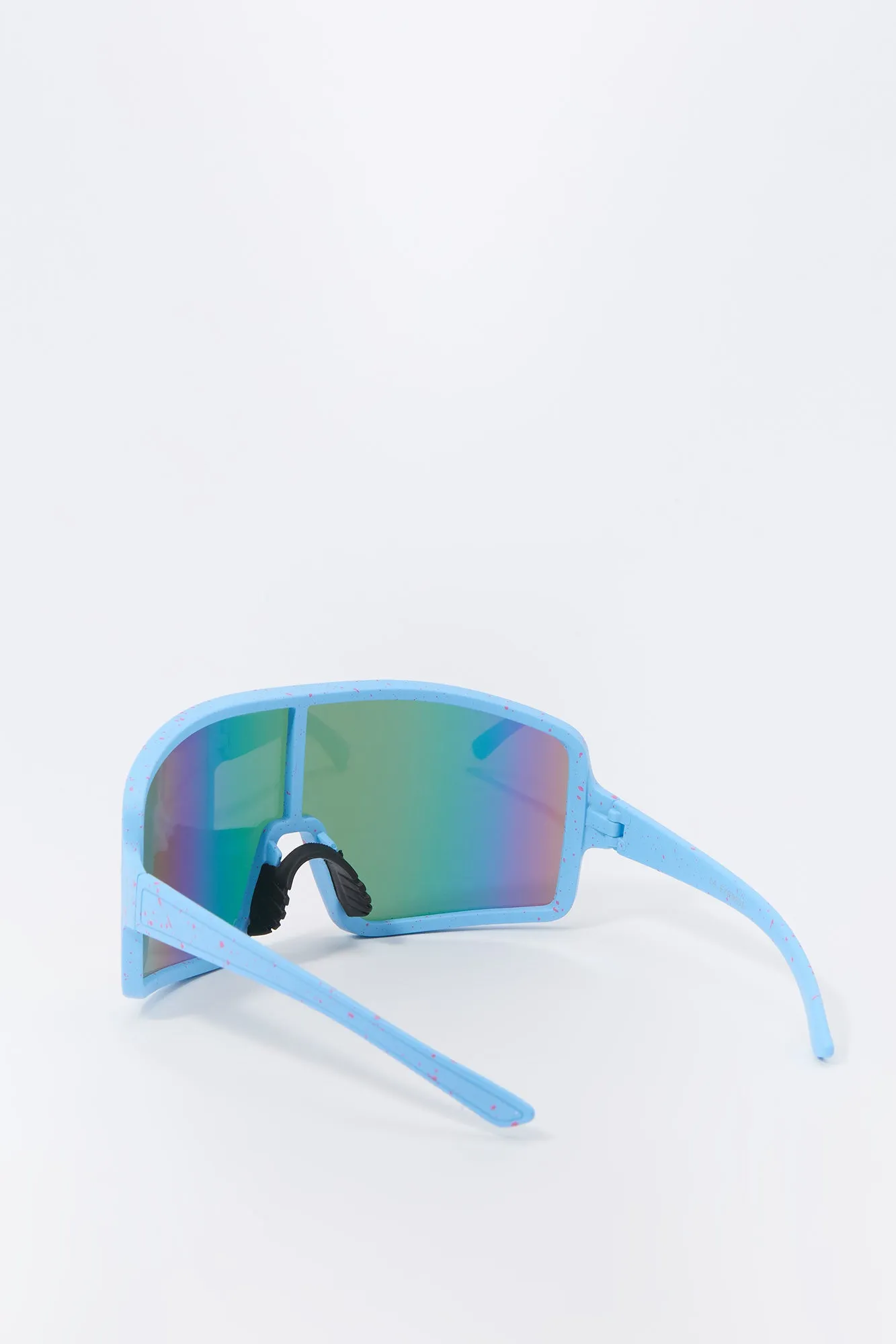 Oversized Sport Shield Sunglasses sold by Charlotte Russe product image thumbnail 3