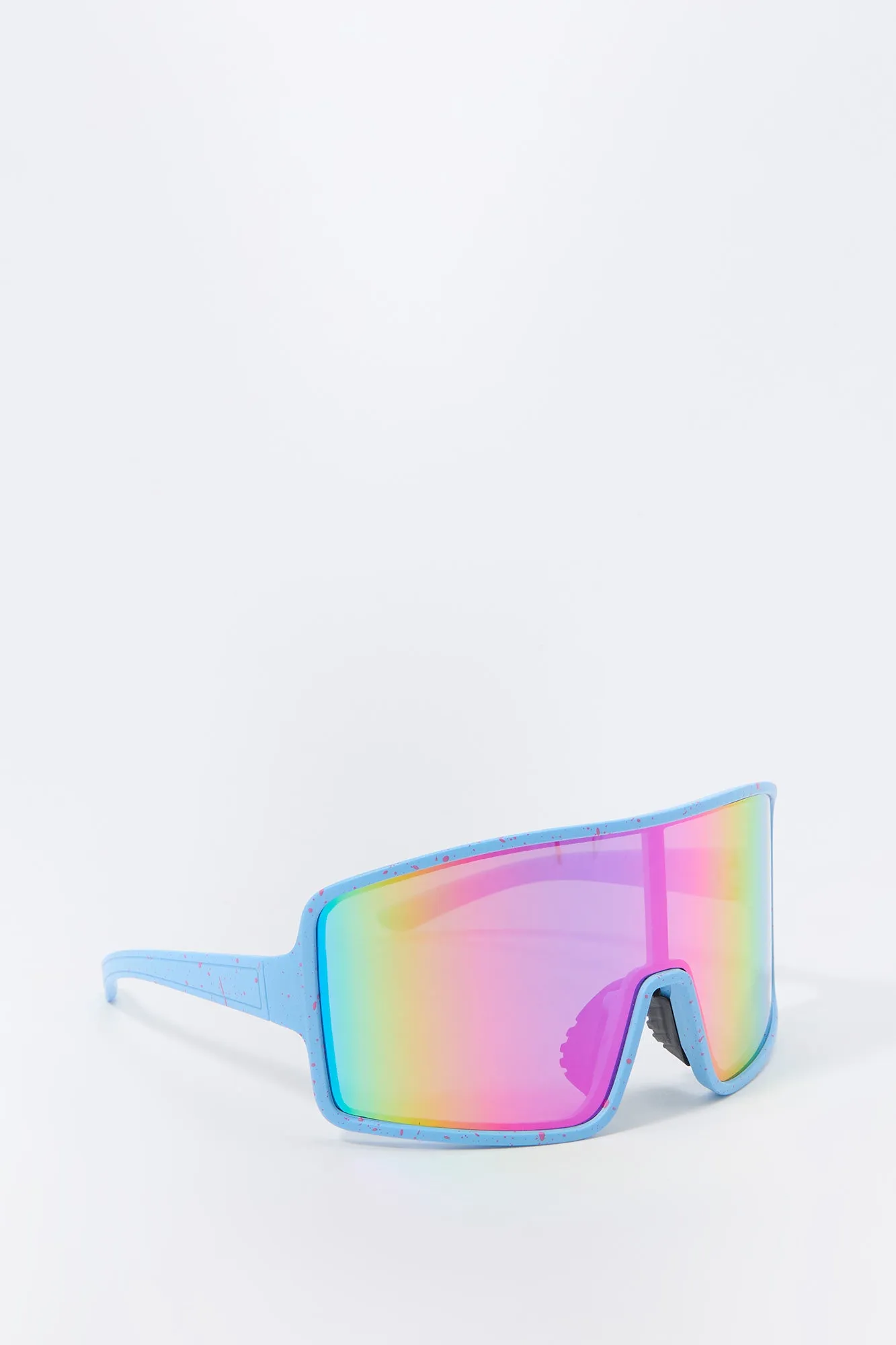 Oversized Sport Shield Sunglasses sold by Charlotte Russe product image thumbnail 2