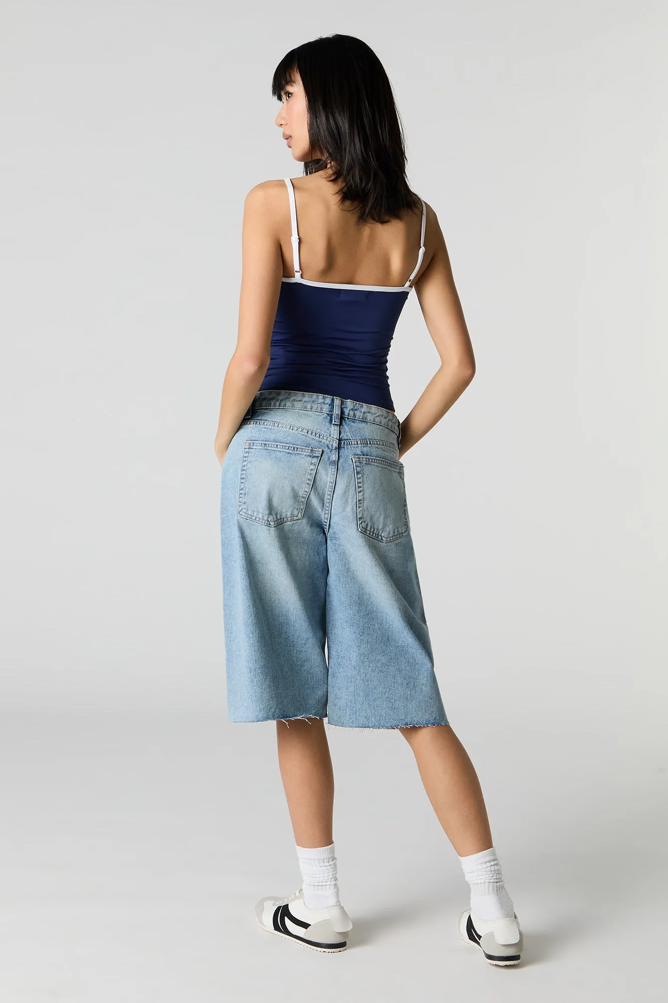 Low Rise Jort sold by Charlotte Russe product image thumbnail 3