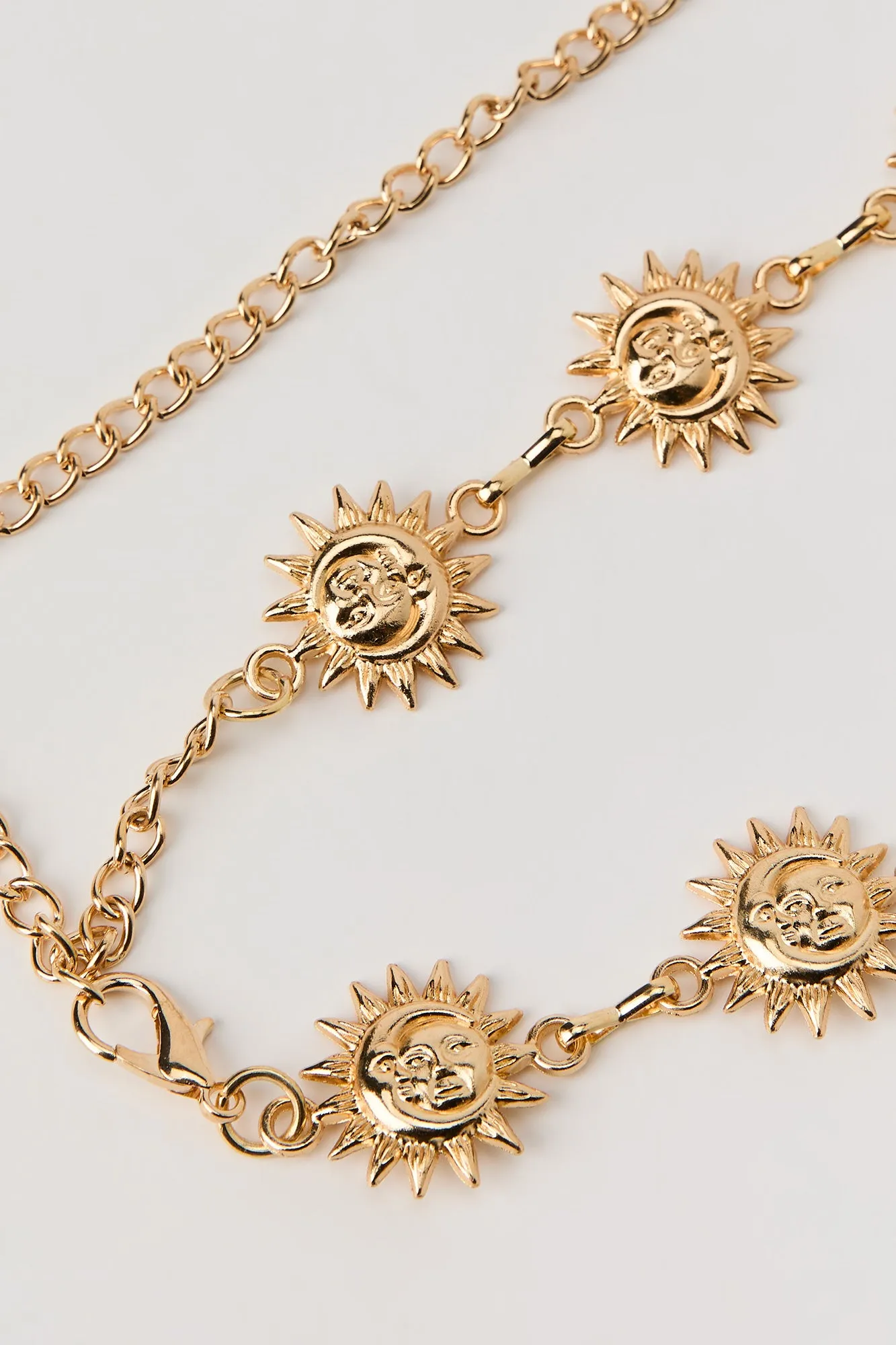 Sun & Moon Chain Belt sold by Charlotte Russe product image thumbnail 2