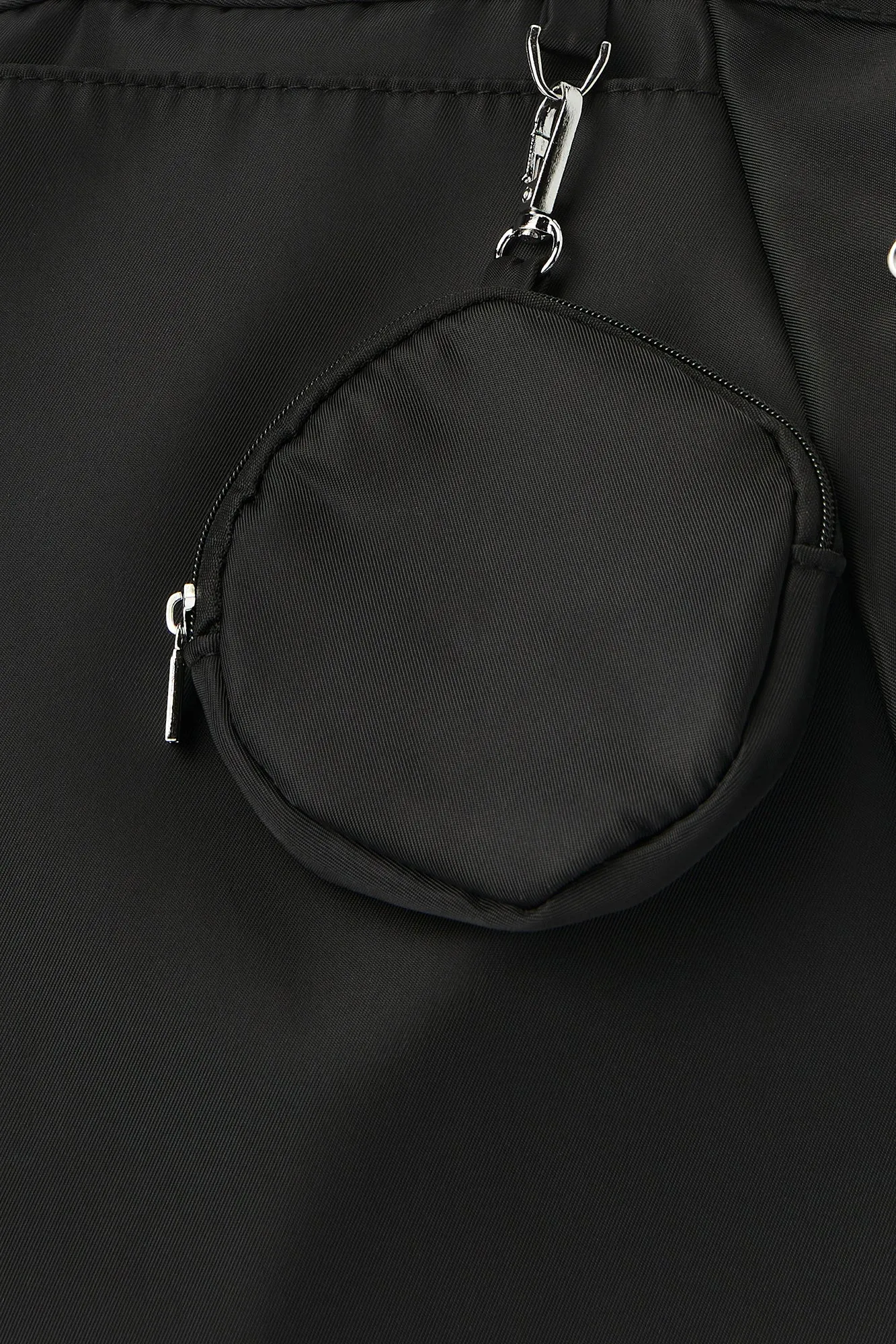 Nylon Tote Bag sold by Charlotte Russe product image thumbnail 3