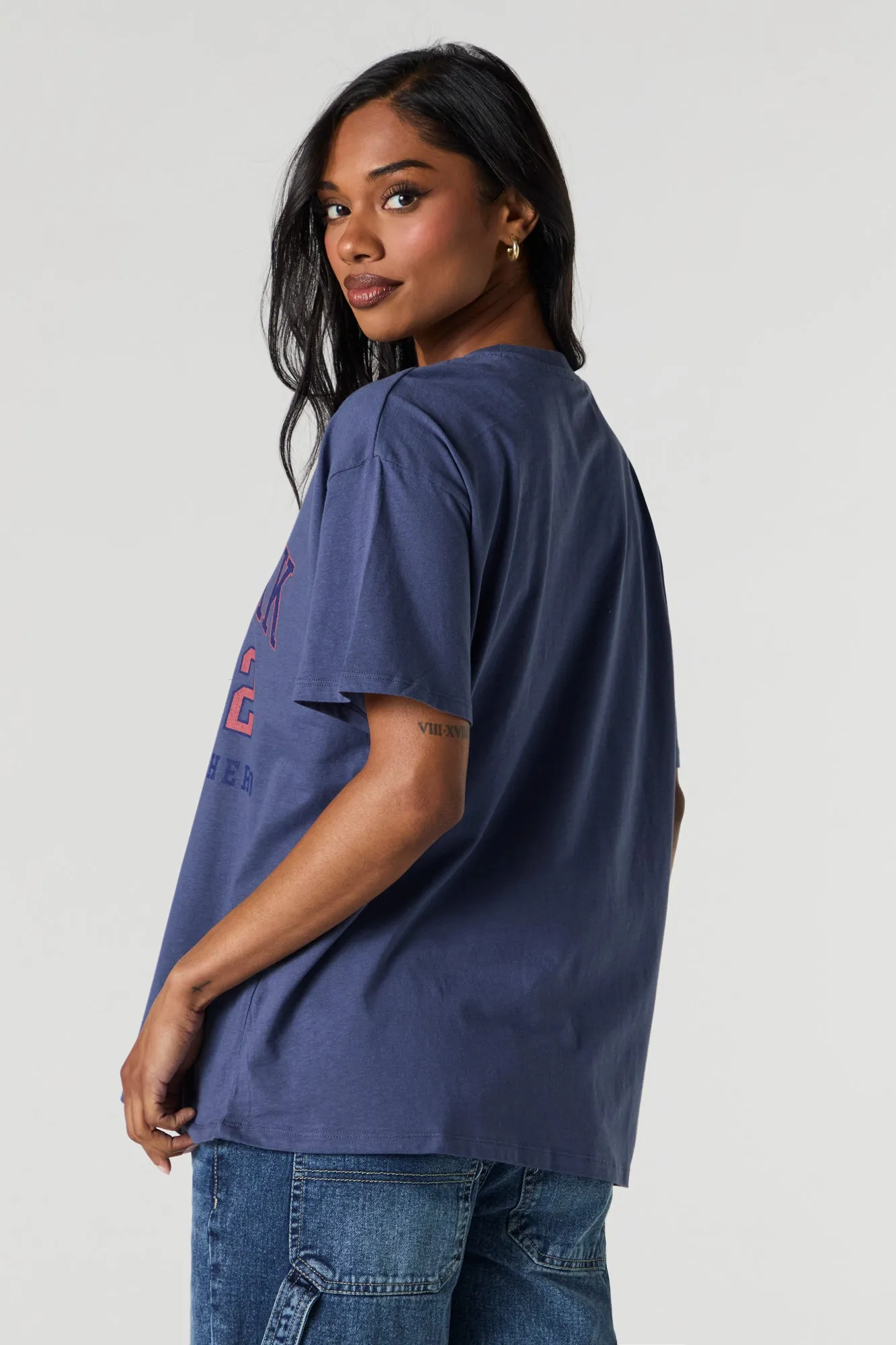 Spider-Man New York Graphic Boyfriend T-Shirt sold by Charlotte Russe product image thumbnail 2