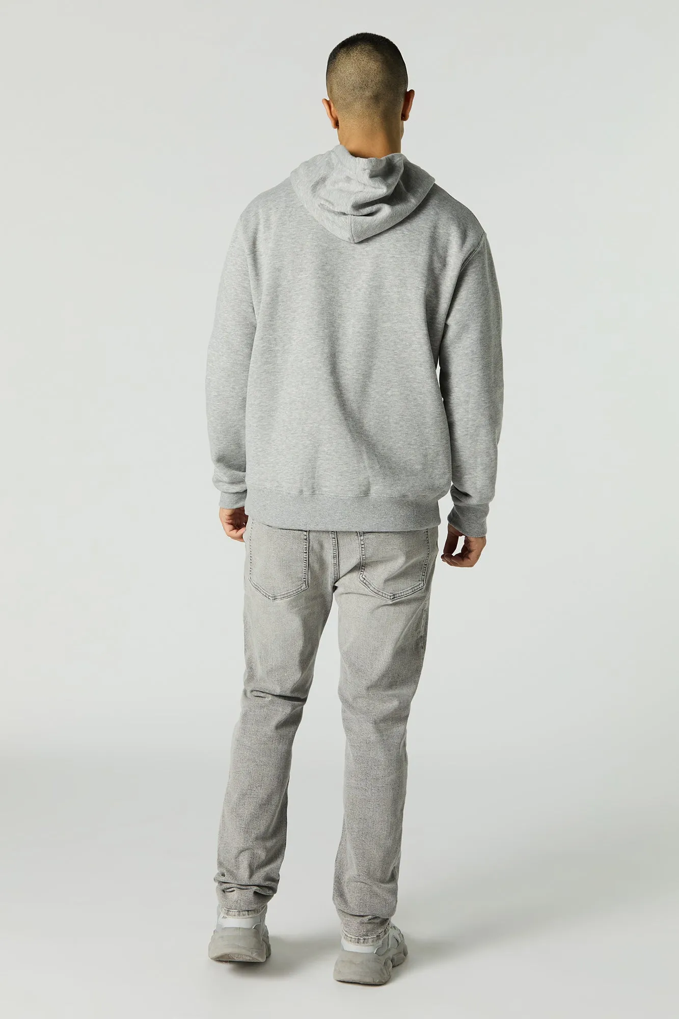 Light Grey Wash Slim Jean sold by Charlotte Russe product image thumbnail 3