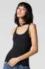 Ribbed Scoop Neck Tank sold by Charlotte Russe