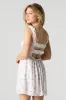 Floral Cut-Out Back Mini Dress sold by Charlotte Russe