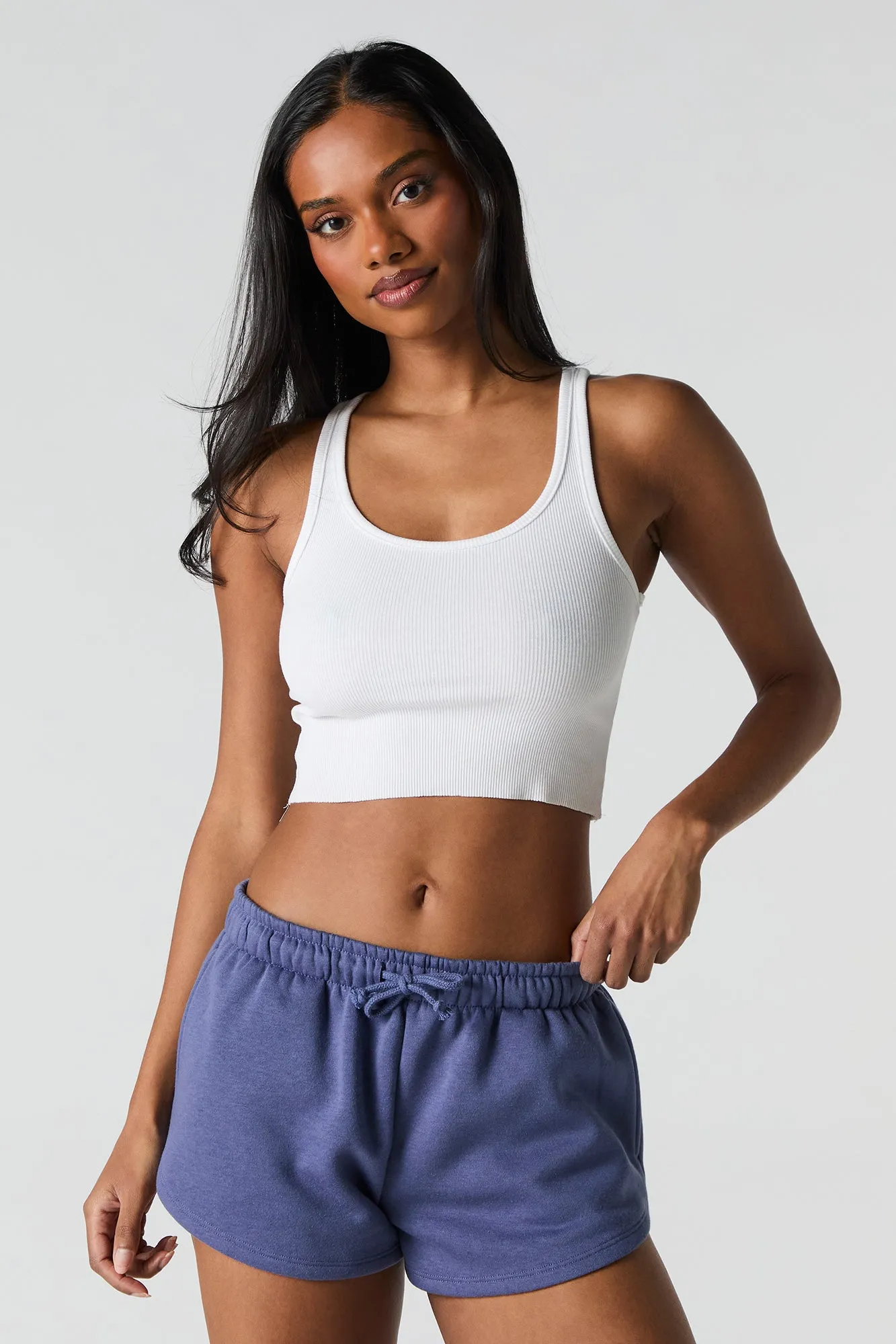 Fleece Dolphin Short sold by Charlotte Russe