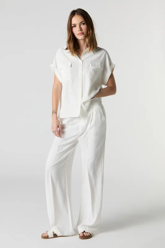 Flowy Pleated Pant sold by Charlotte Russe