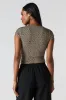 Contour Square Neck Cap Sleeve Top sold by Charlotte Russe