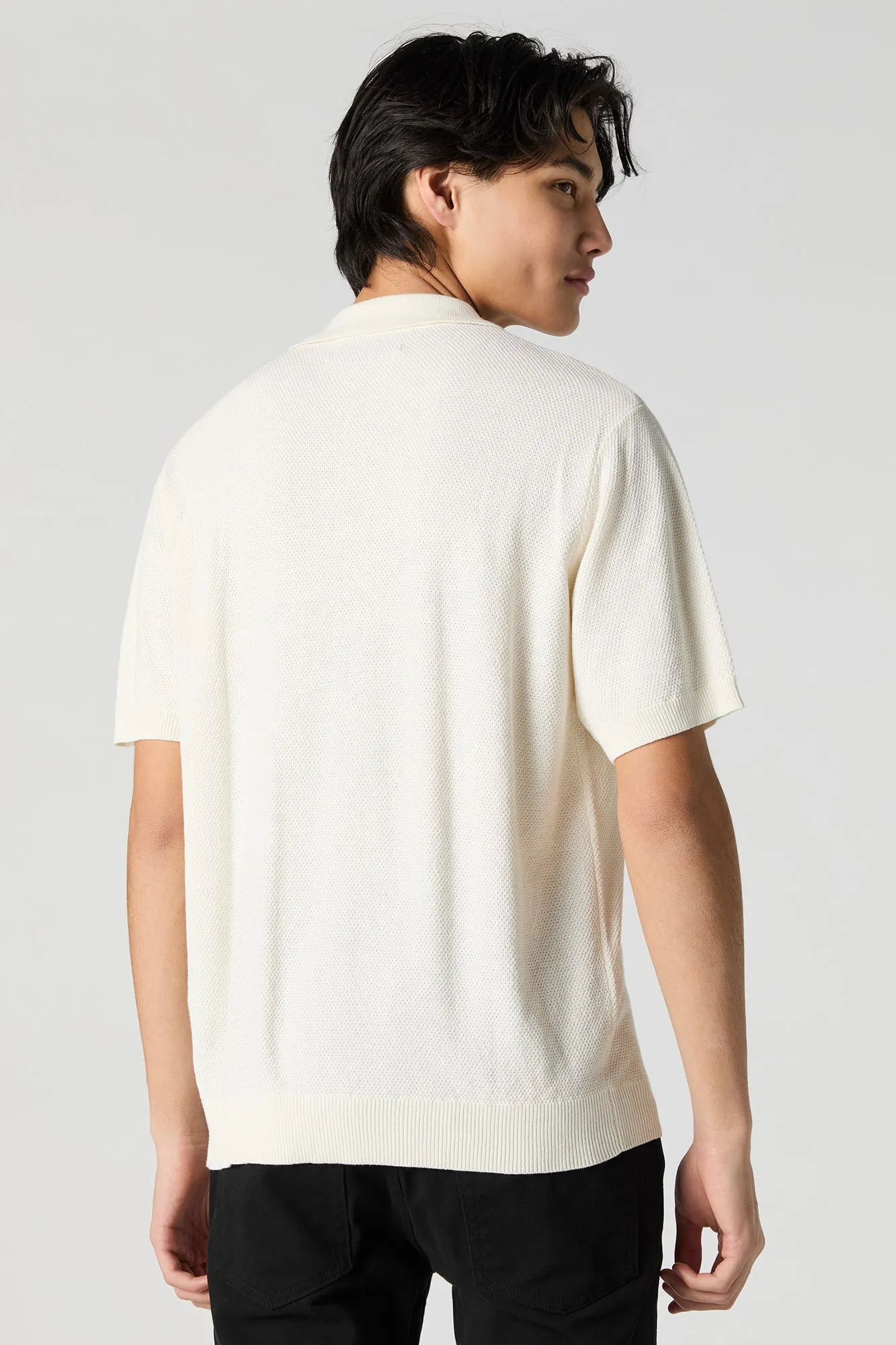 Knit Polo Top sold by Charlotte Russe product image thumbnail 2