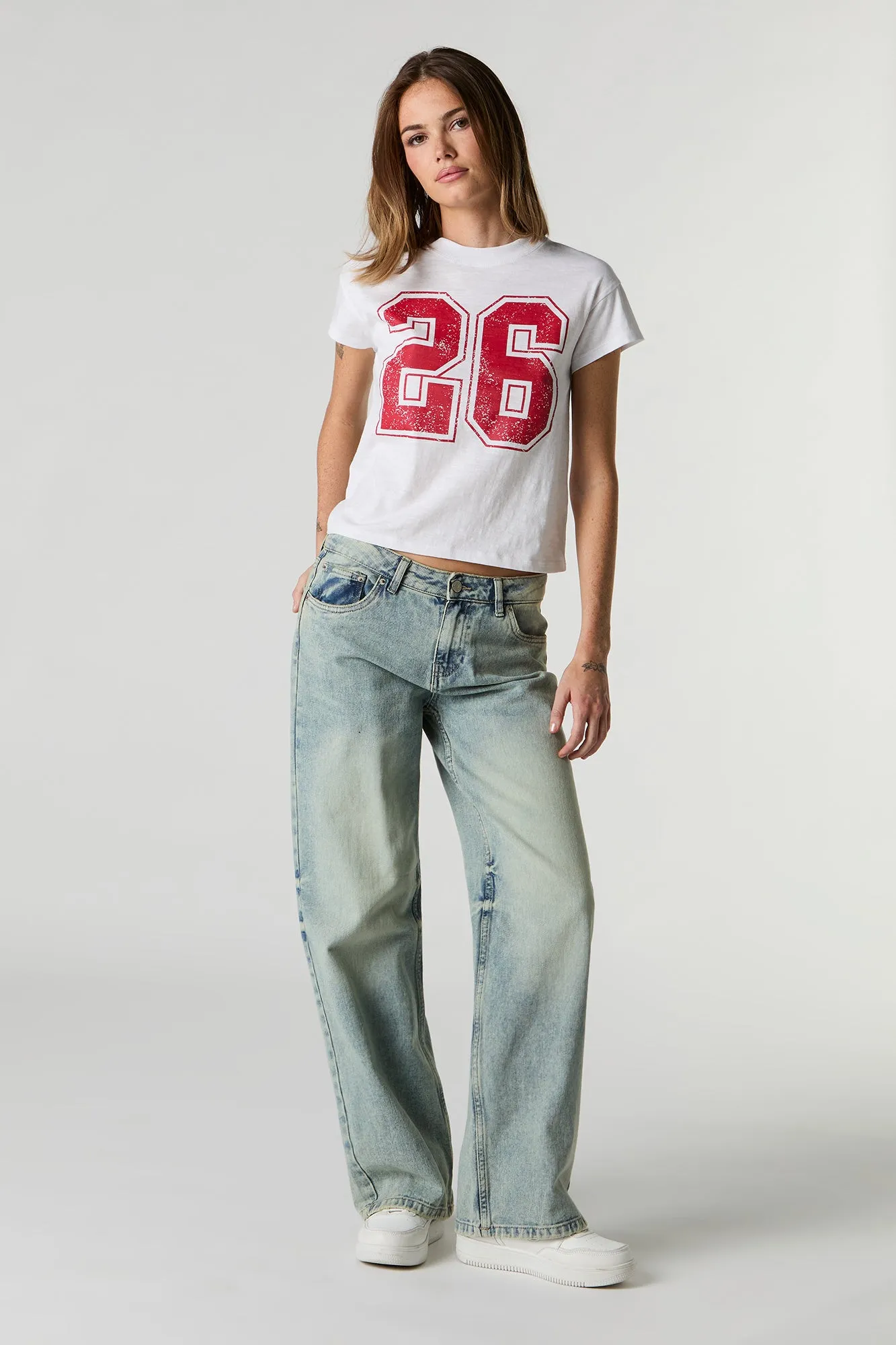 26 Graphic T-Shirt sold by Charlotte Russe product image thumbnail 3