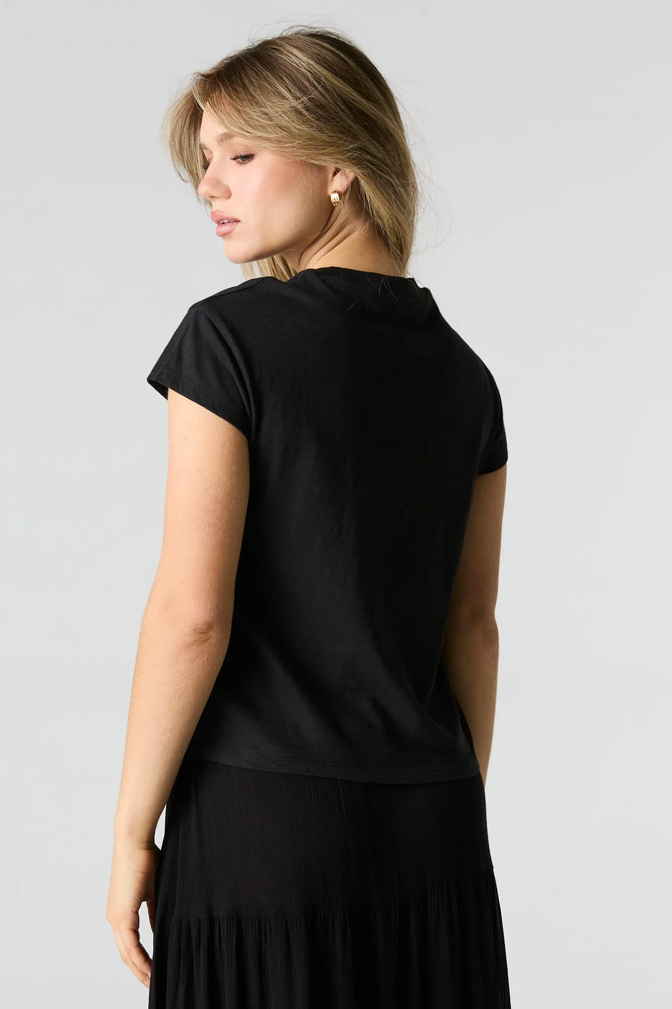 Dirty Martini Graphic Boxy T-Shirt sold by Charlotte Russe product image thumbnail 2