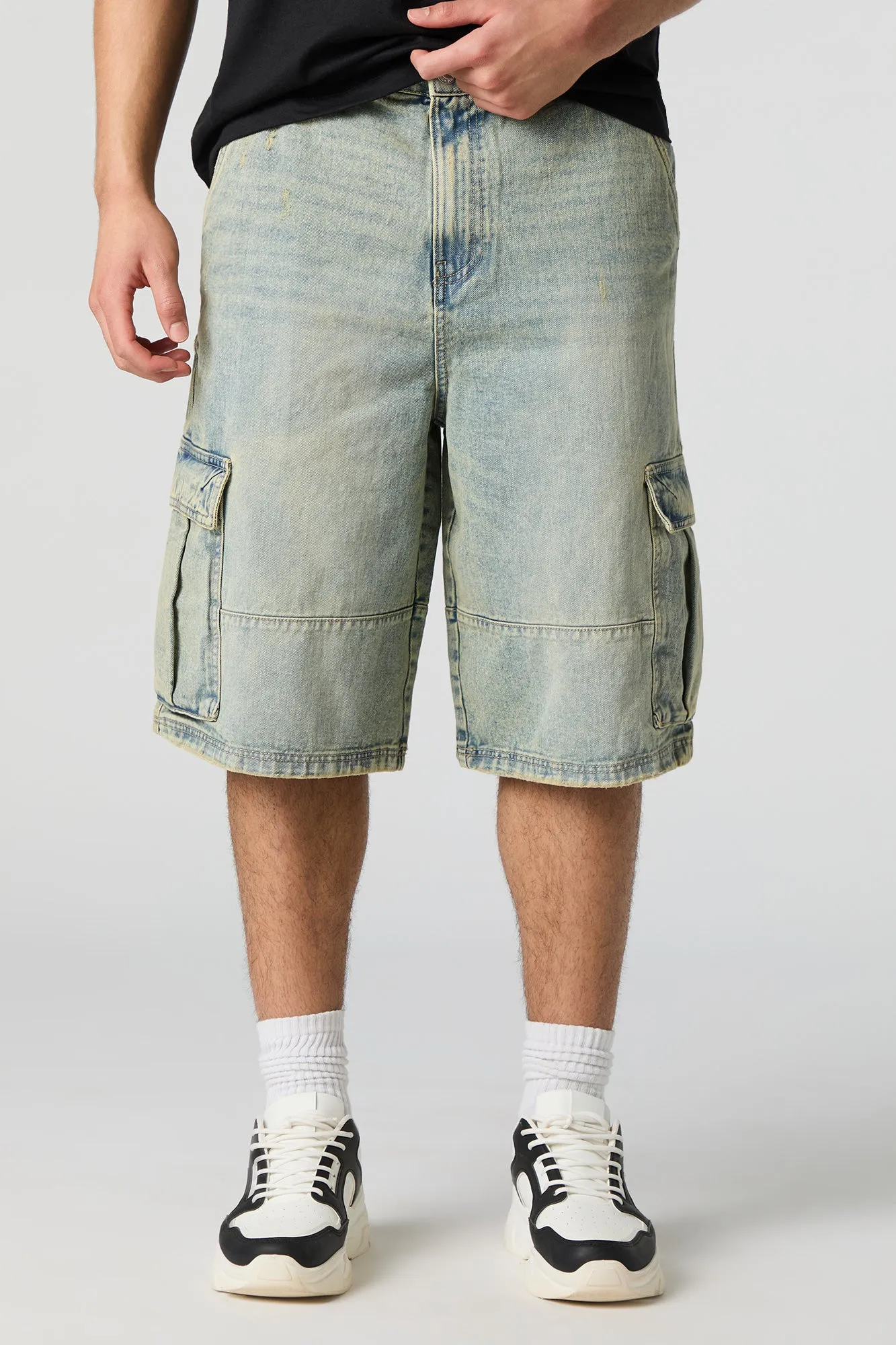 Skater Cargo Jort sold by Charlotte Russe product image thumbnail 2