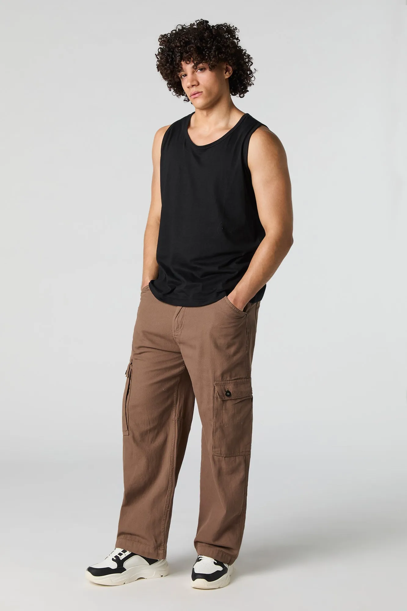 Drawstring Skater Cargo Pant sold by Charlotte Russe product image thumbnail 5