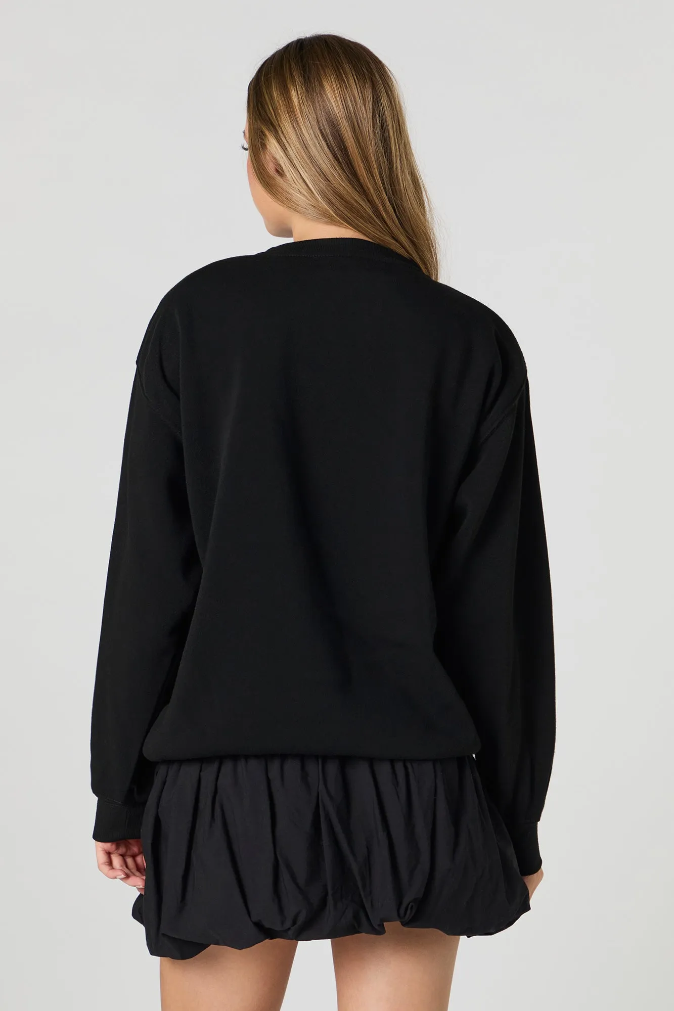 I Need Diet Coke Graphic Fleece Sweatshirt sold by Charlotte Russe product image thumbnail 2