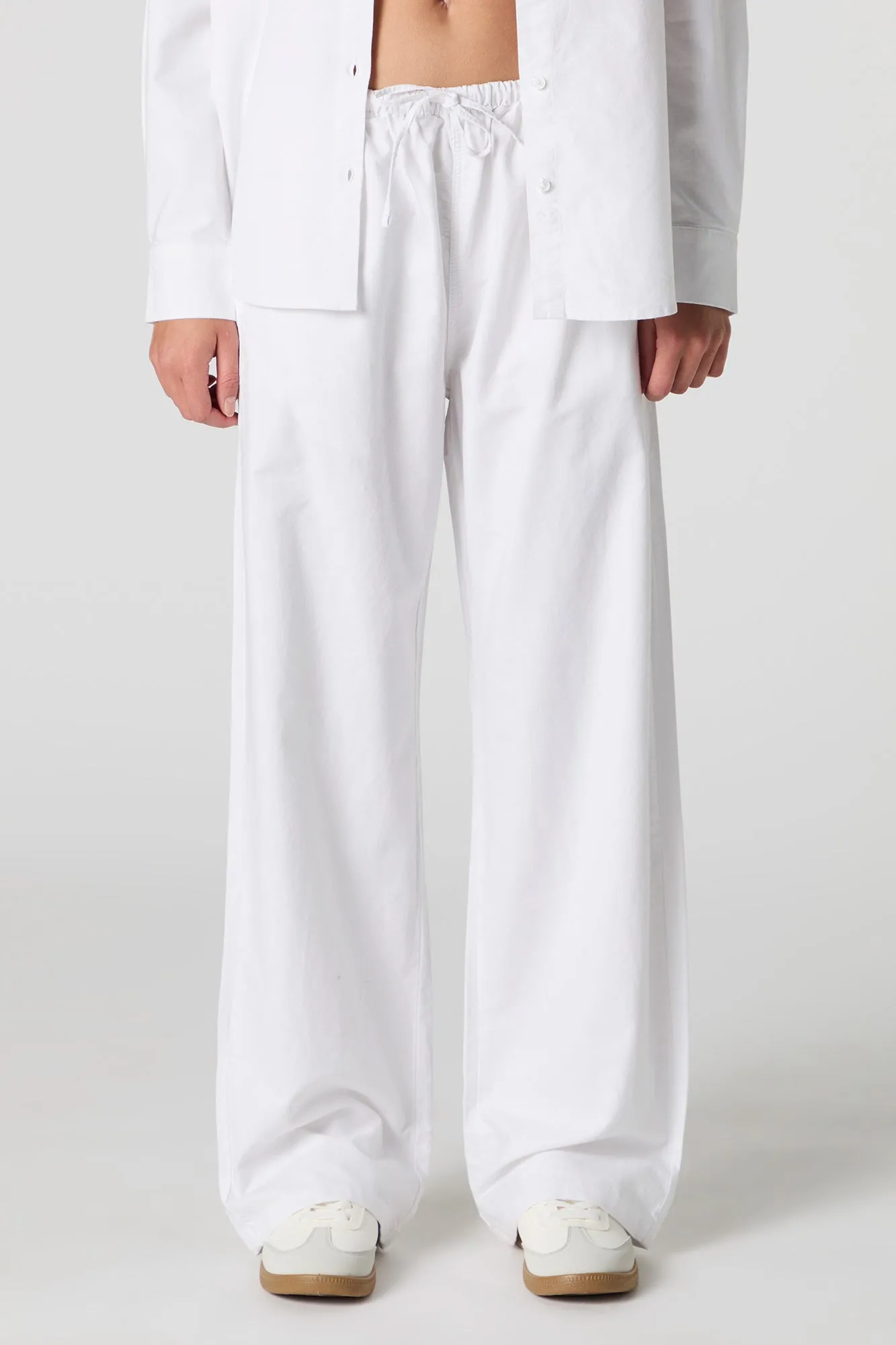 Drawstring Wide Leg Pant sold by Charlotte Russe product image thumbnail 5