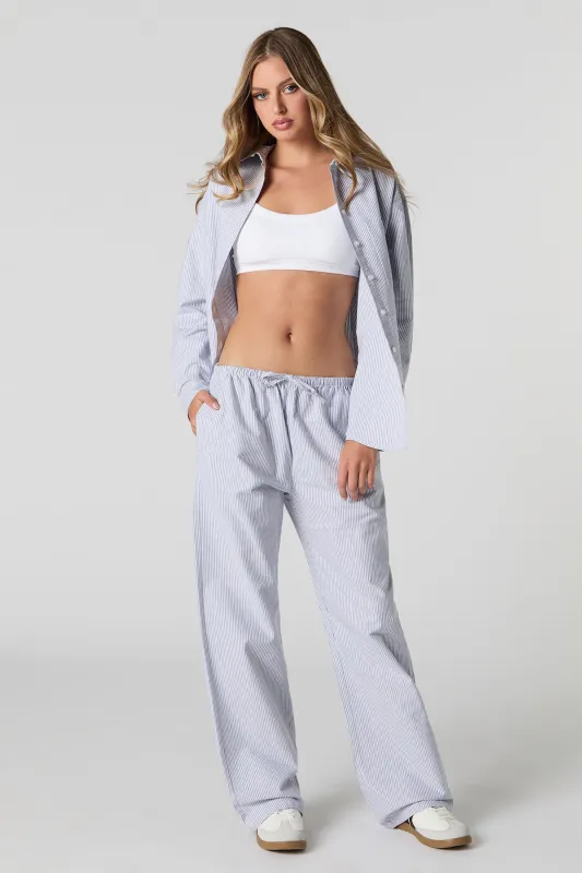 Drawstring Wide Leg Pant sold by Charlotte Russe