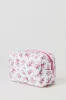 Floral Quilted Makeup Bag sold by Charlotte Russe