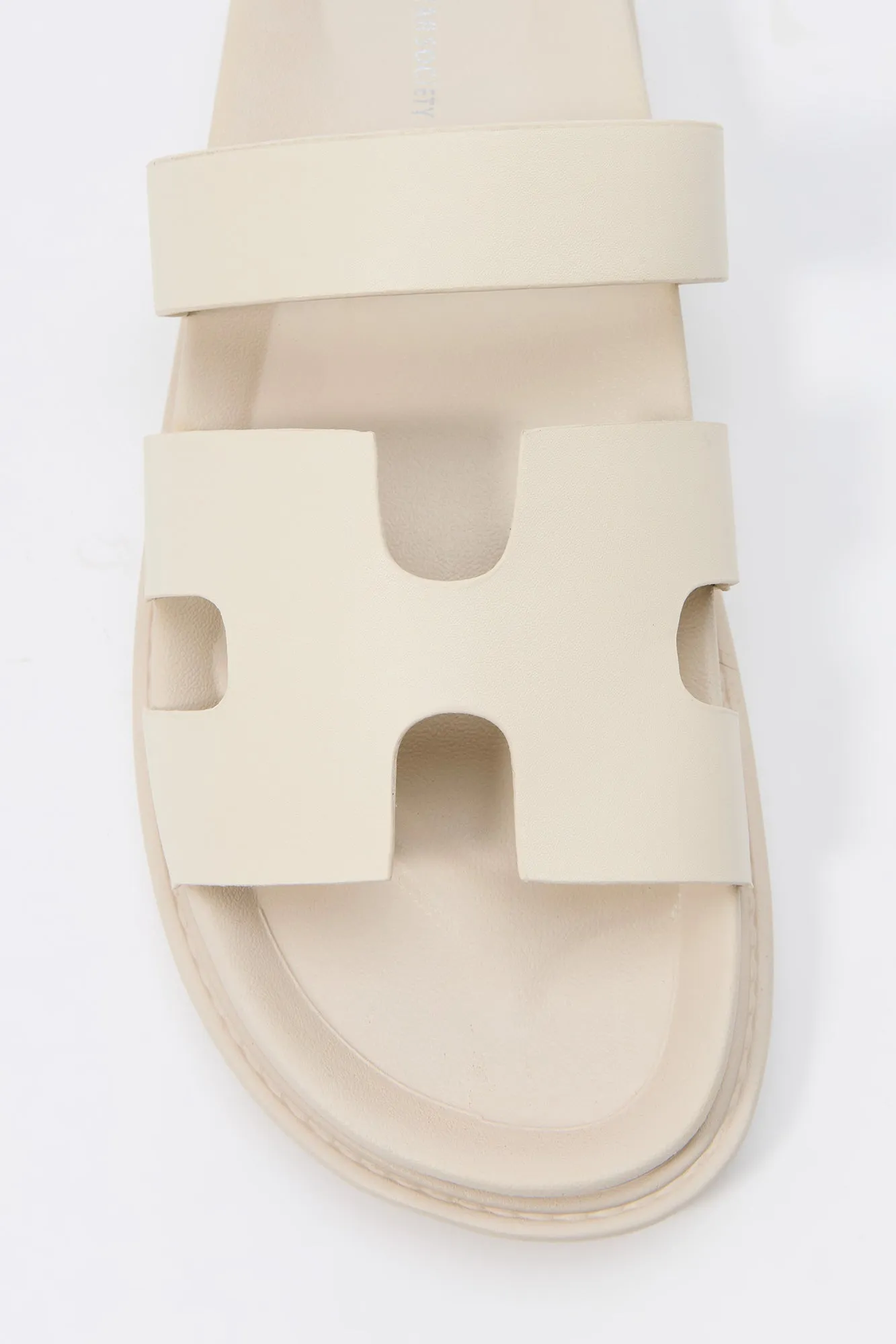 Faux Leather H Band Sandal sold by Charlotte Russe product image thumbnail 5