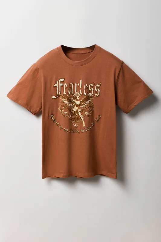 Fearless Graphic T-Shirt sold by Charlotte Russe