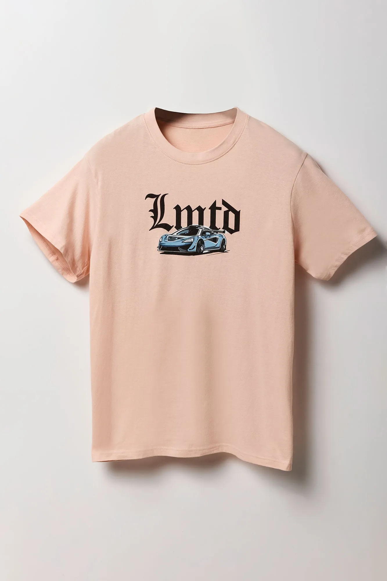 Muscle Car Graphic T-Shirt sold by Charlotte Russe