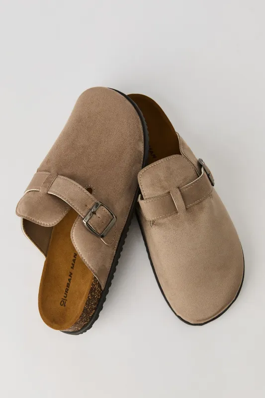 Faux Suede Clog Sandal sold by Charlotte Russe