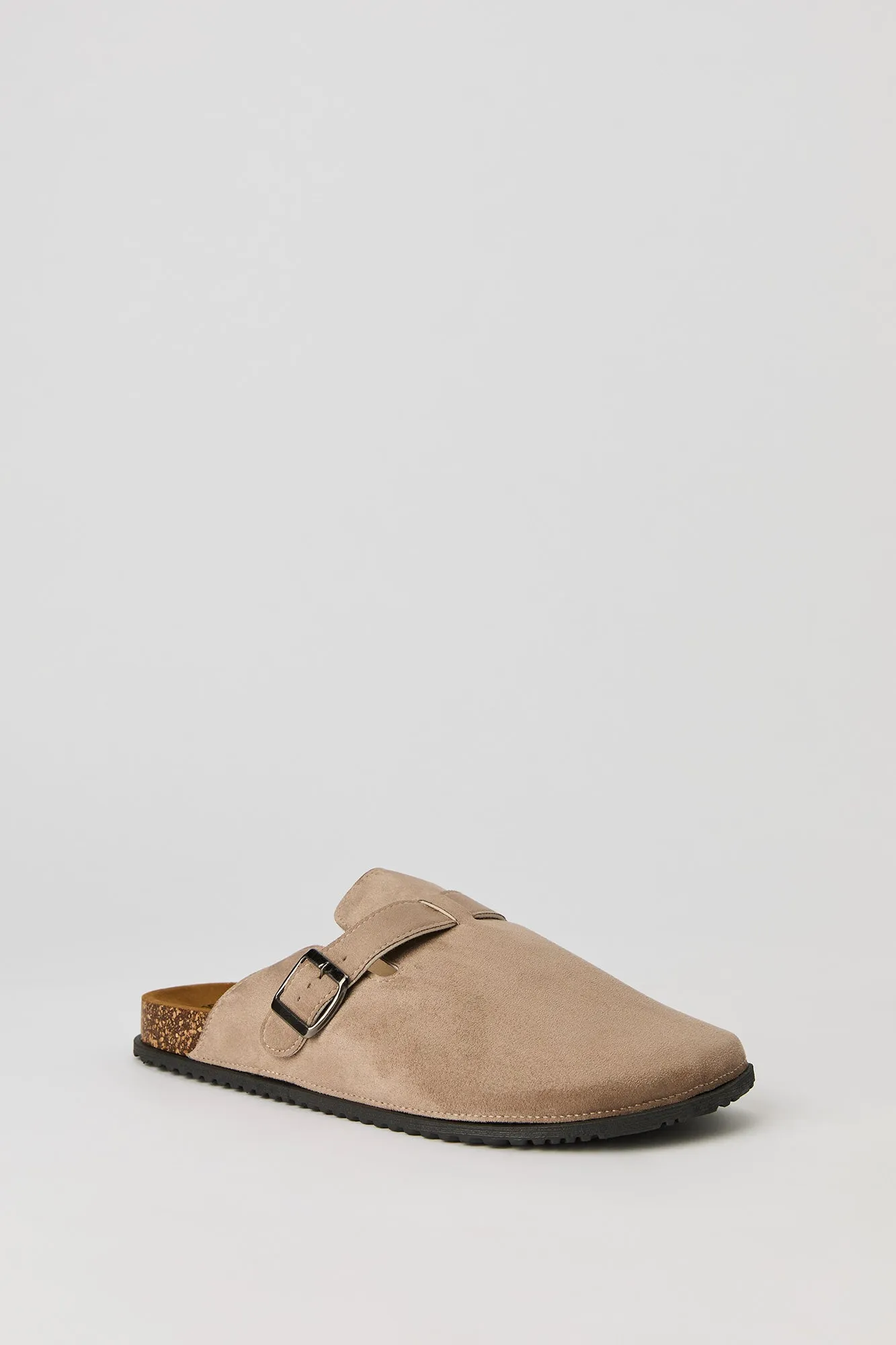 Faux Suede Clog Sandal sold by Charlotte Russe product image thumbnail 3