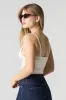 Crochet Knit V-Neck Cami sold by Charlotte Russe