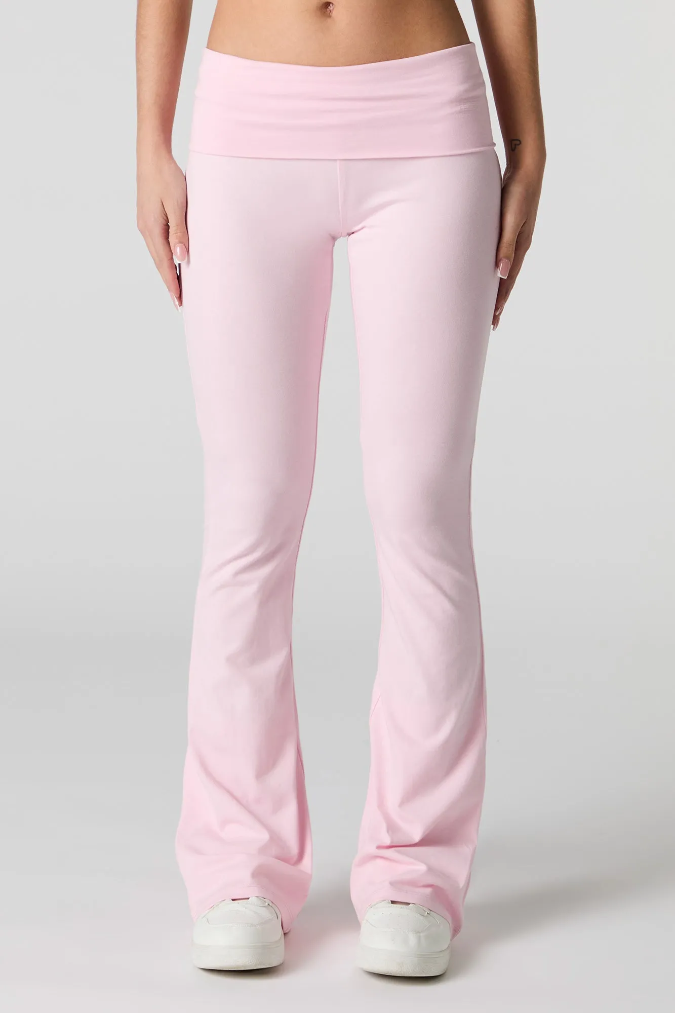 Foldover Waist Flare Legging sold by Charlotte Russe product image thumbnail 2