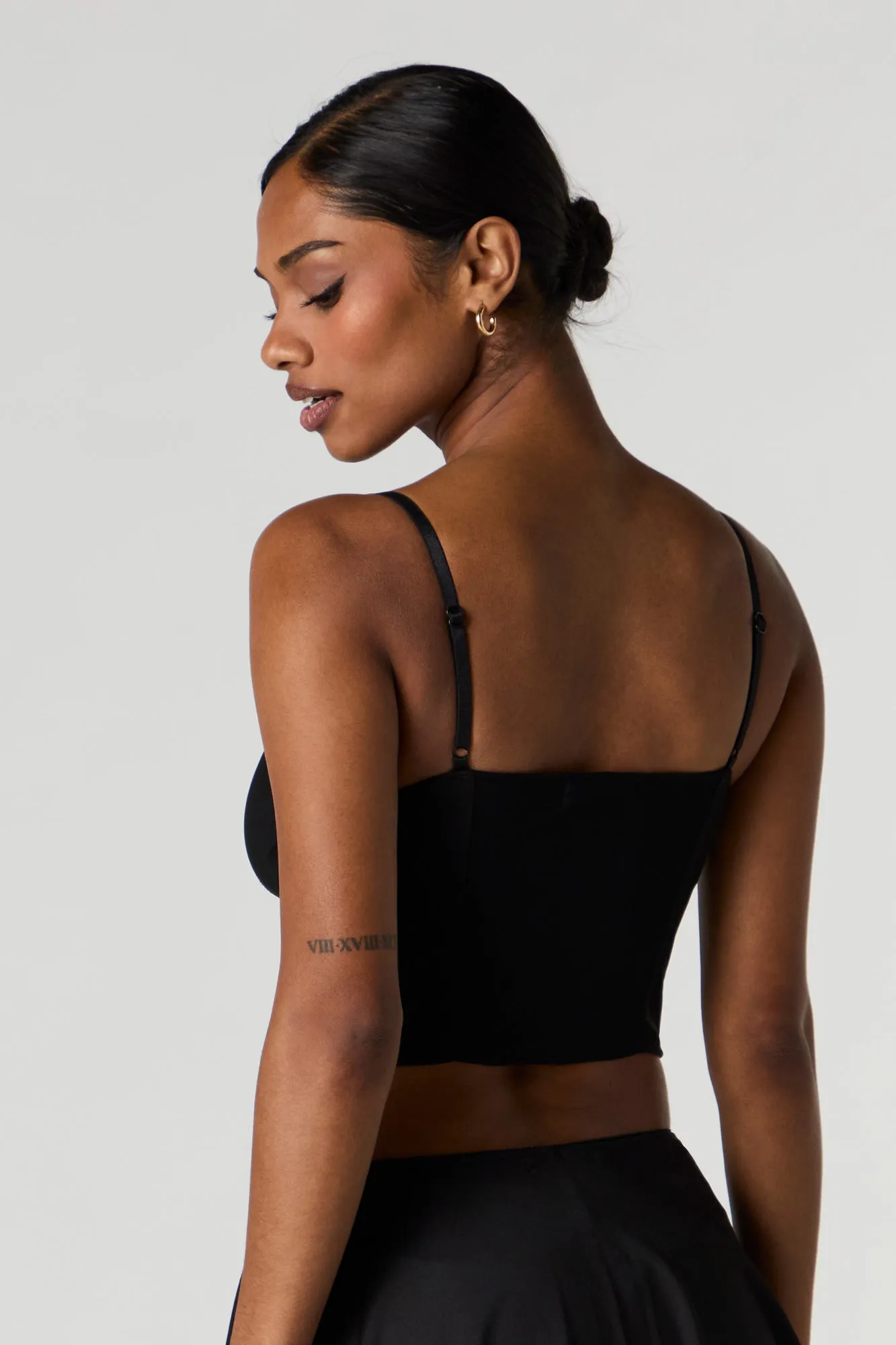 Mesh Bustier Tank sold by Charlotte Russe product image thumbnail 5