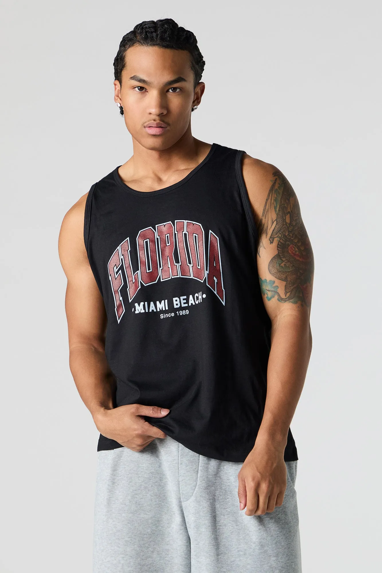 Florida Graphic Tank sold by Charlotte Russe