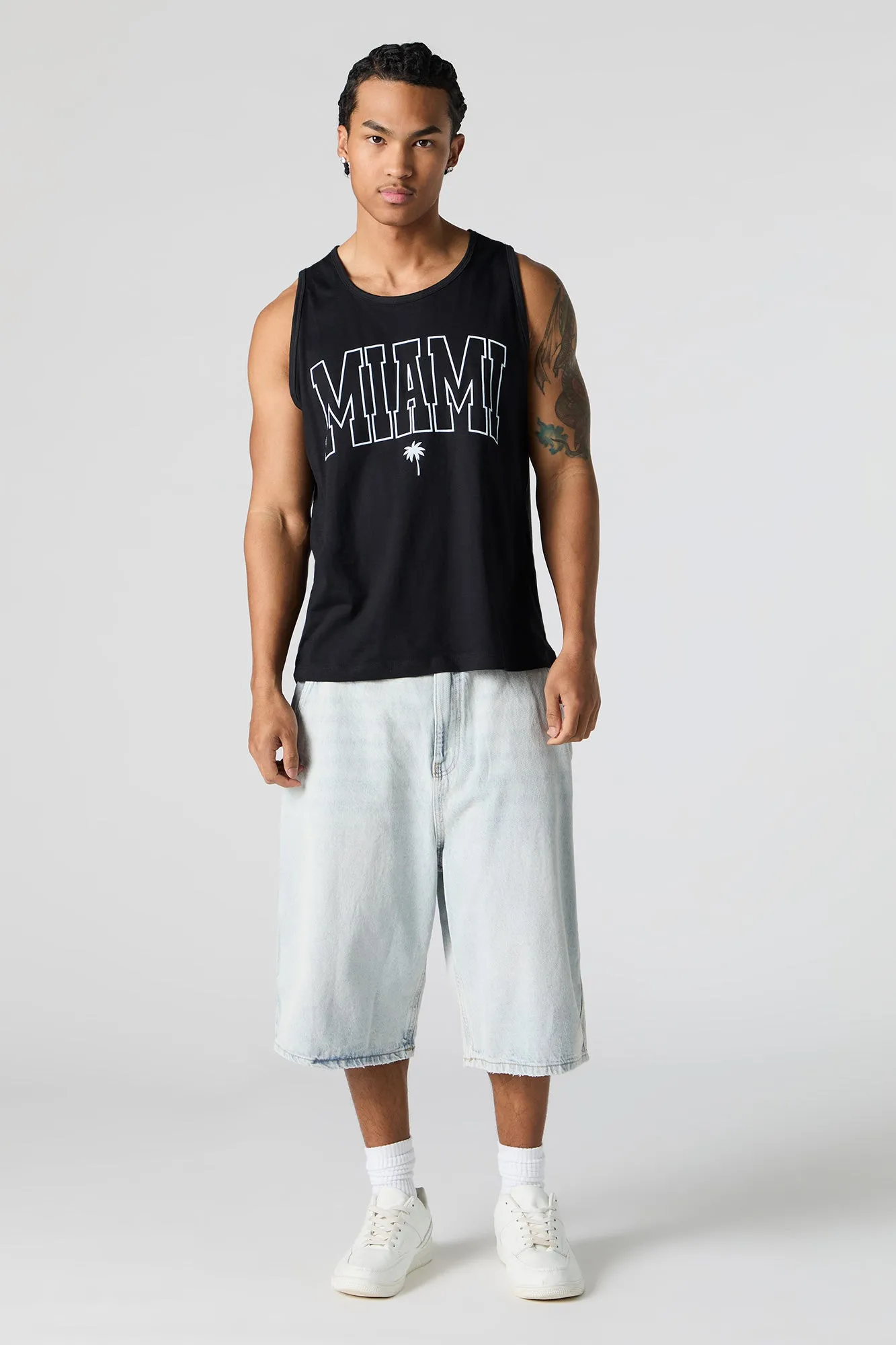 Miami Graphic Tank sold by Charlotte Russe product image thumbnail 3