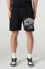 Graphic Fleece Short sold by Charlotte Russe