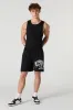 Graphic Fleece Short sold by Charlotte Russe