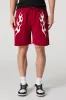 Graphic Fleece Short sold by Charlotte Russe
