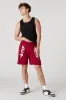 Graphic Fleece Short sold by Charlotte Russe