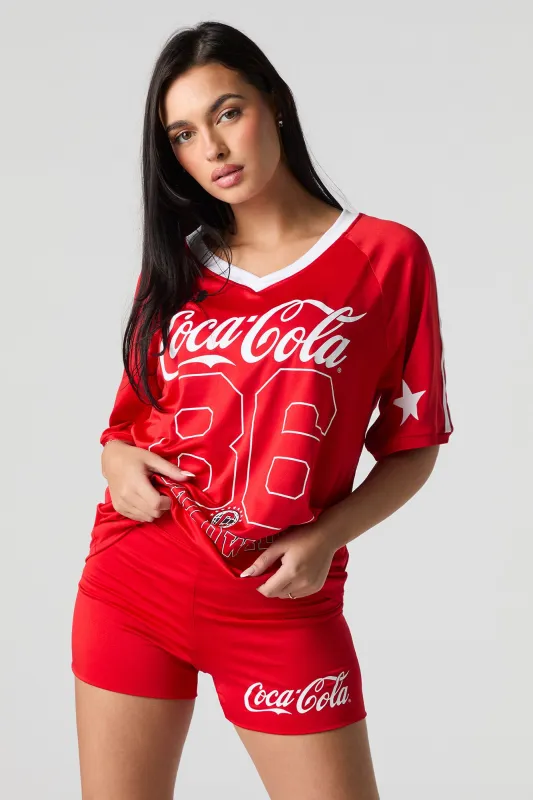 Contour Coca-Cola Graphic Short sold by Charlotte Russe