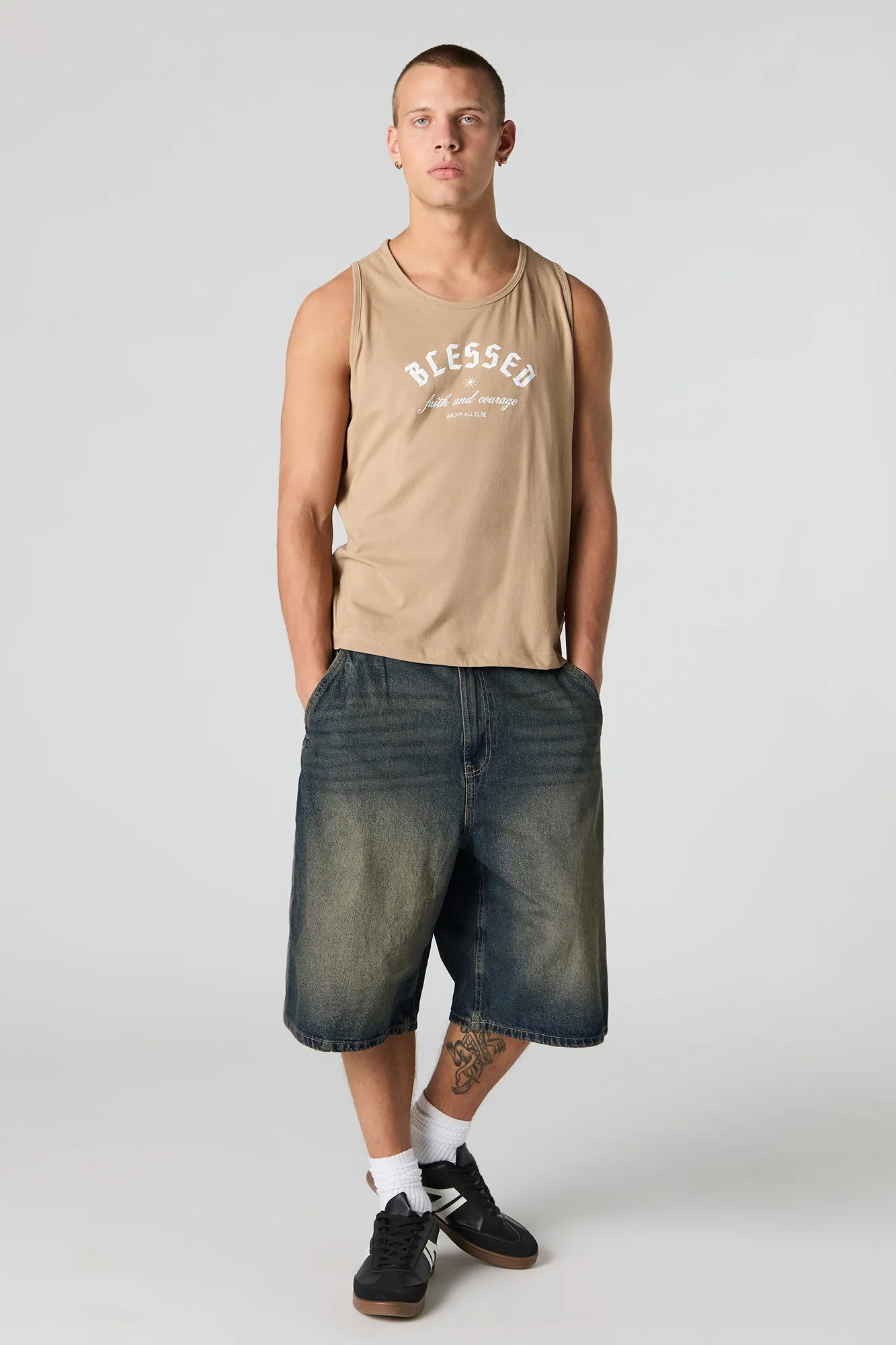 Blessed Graphic Tank sold by Charlotte Russe product image thumbnail 3