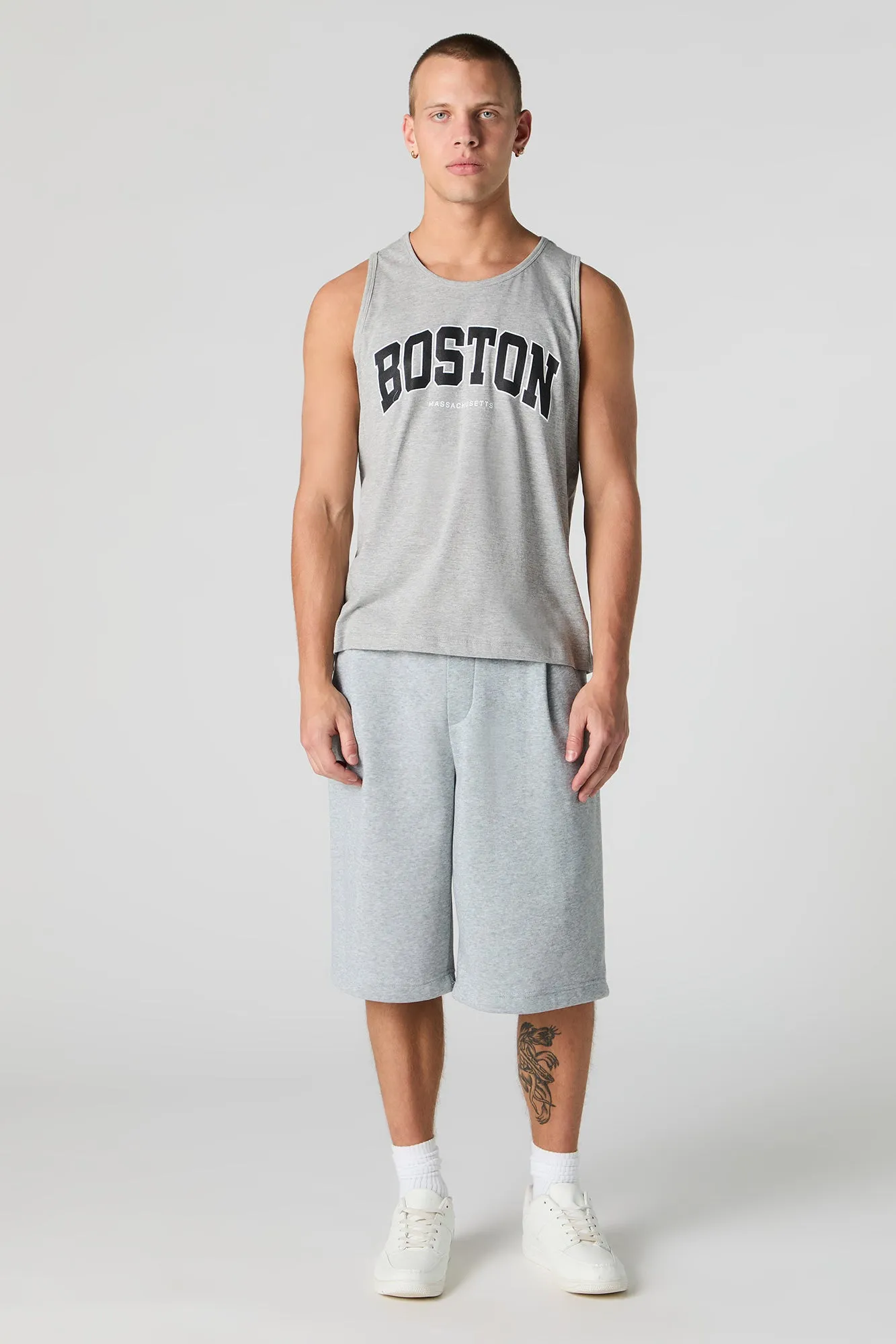 Boston Graphic Tank sold by Charlotte Russe product image thumbnail 3