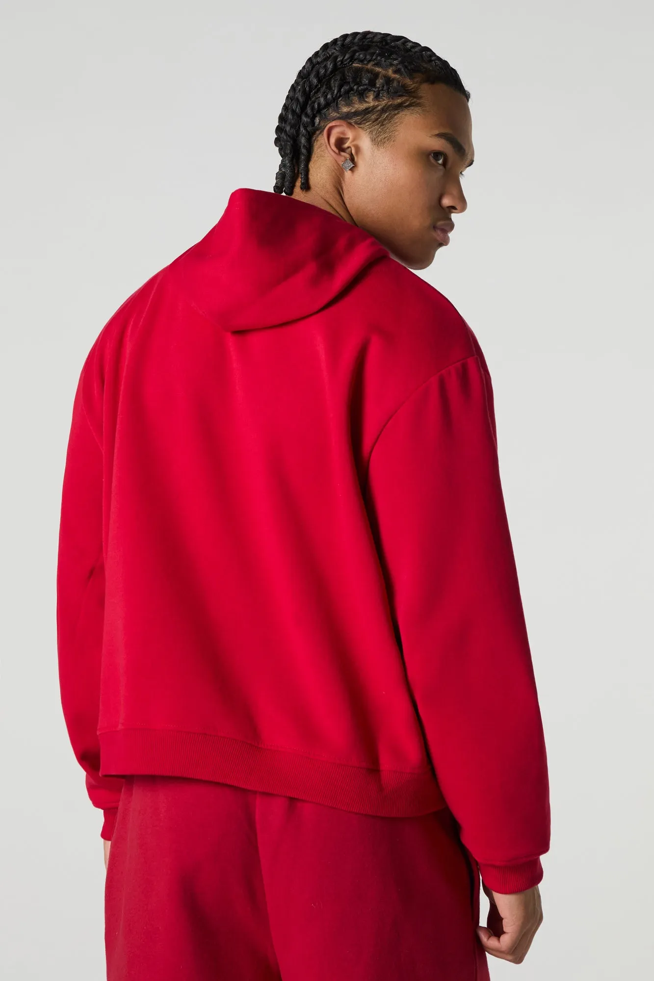 California Embroidered Fleece Hoodie sold by Charlotte Russe product image thumbnail 2